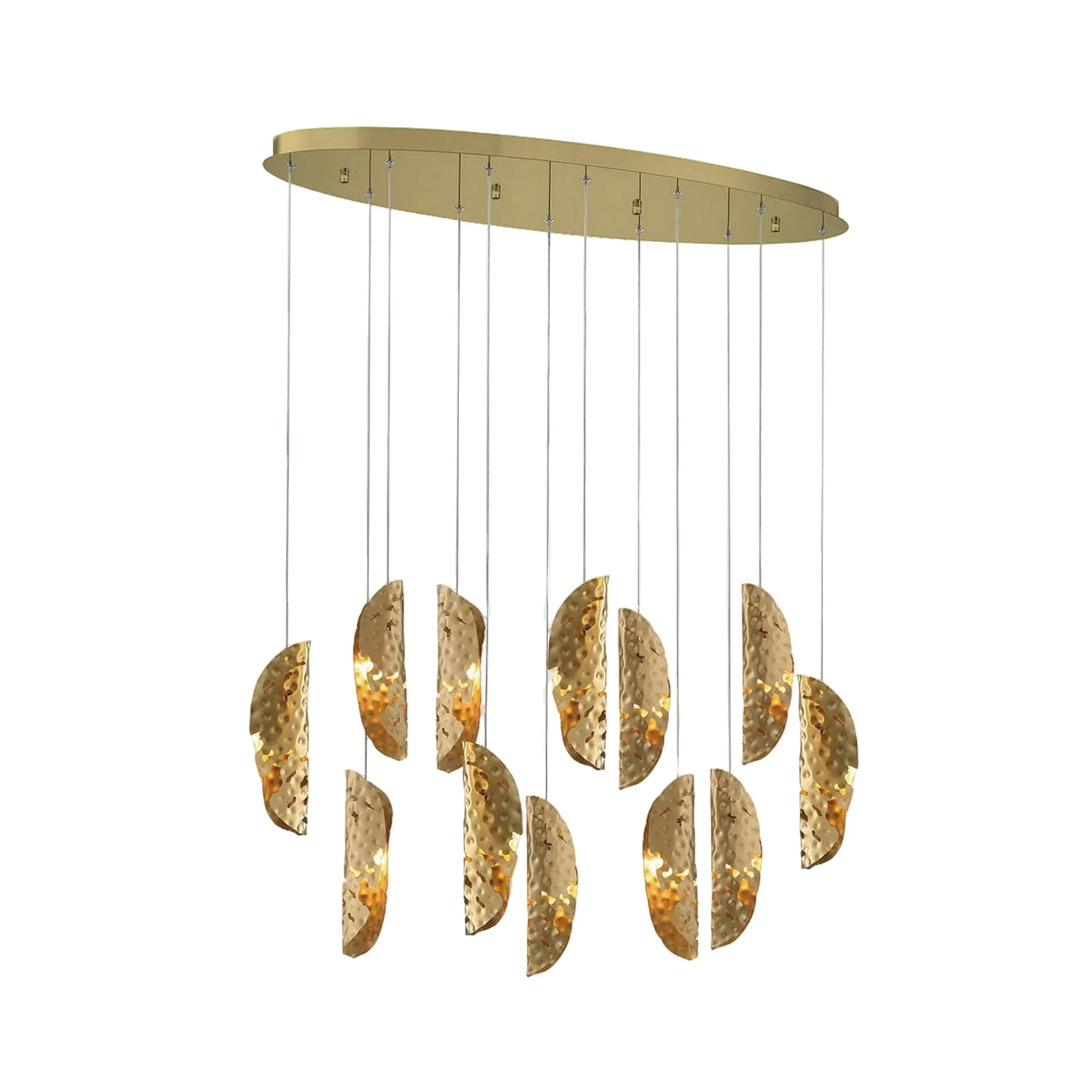 SORRENTO OVAL LED CHANDELIER (MULTIPLE SIZES) - Image 16