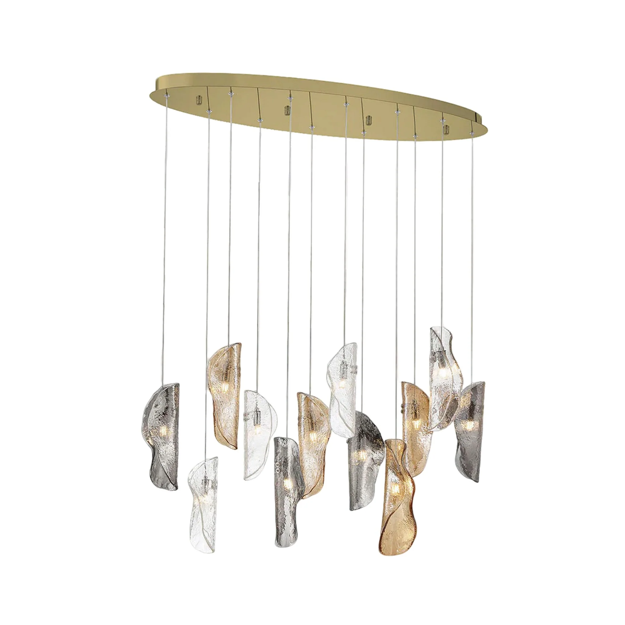 SORRENTO OVAL LED CHANDELIER (MULTIPLE SIZES) - Image 17