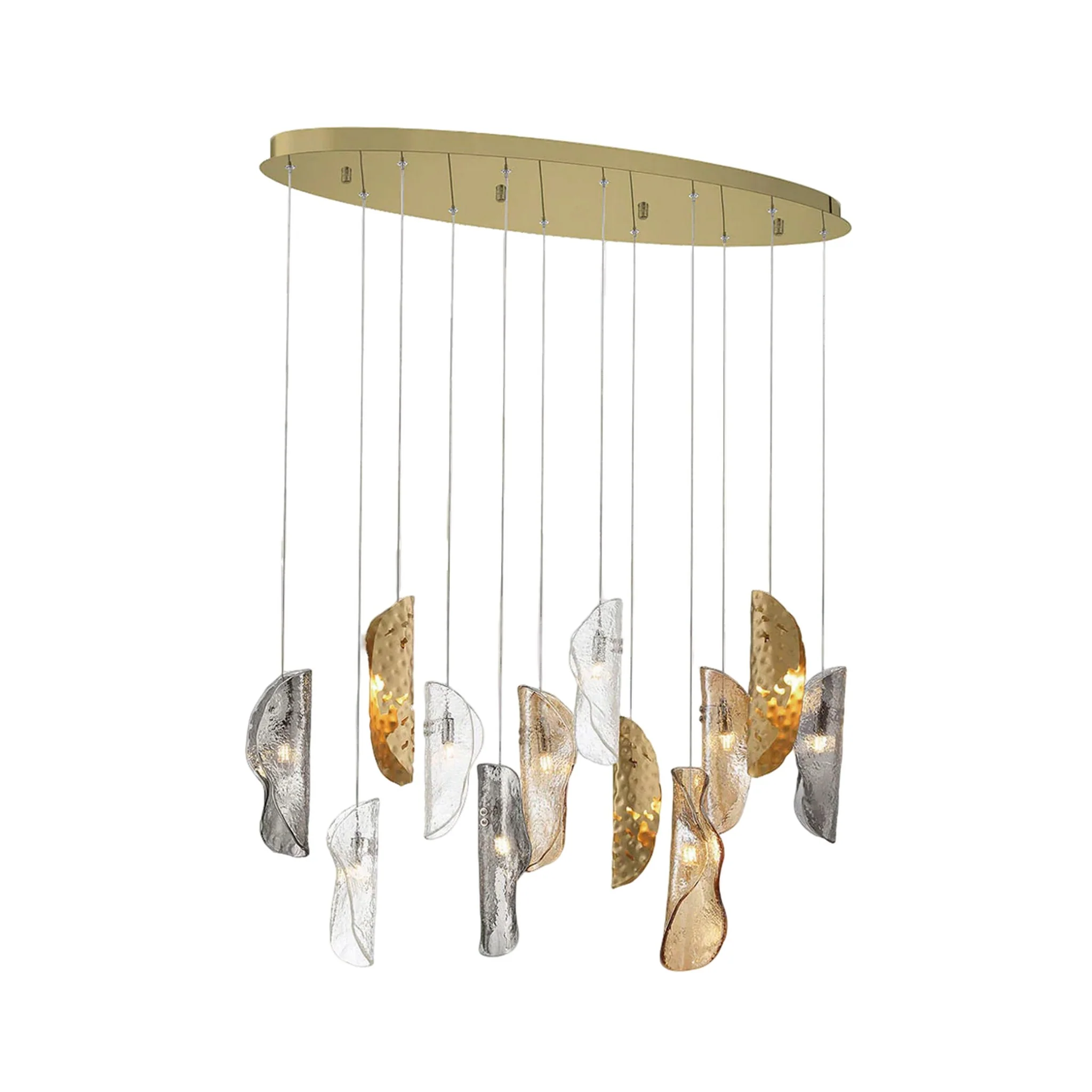 SORRENTO OVAL LED CHANDELIER (MULTIPLE SIZES) - Image 18