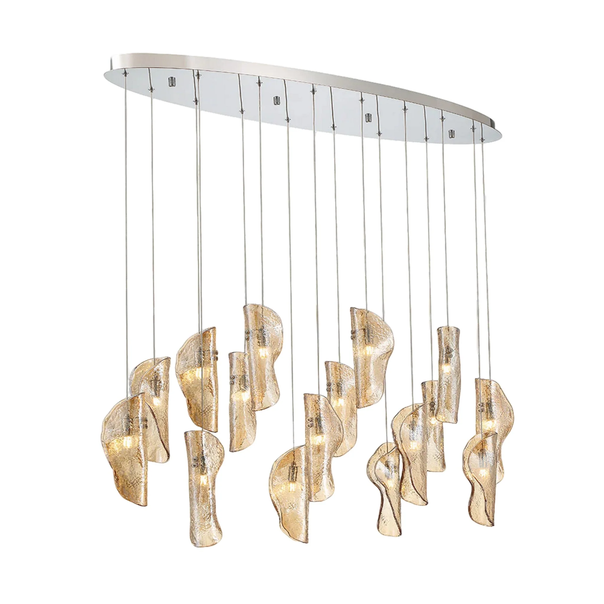 SORRENTO OVAL LED CHANDELIER (MULTIPLE SIZES) - Image 20