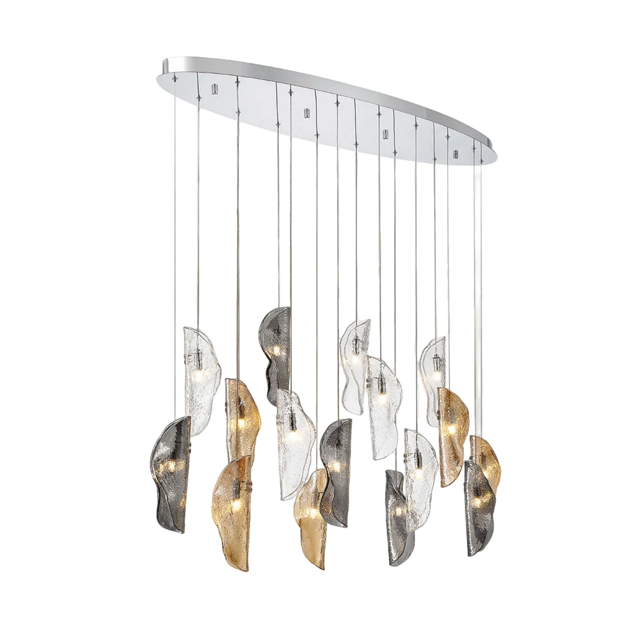 SORRENTO OVAL LED CHANDELIER (MULTIPLE SIZES) - Image 23