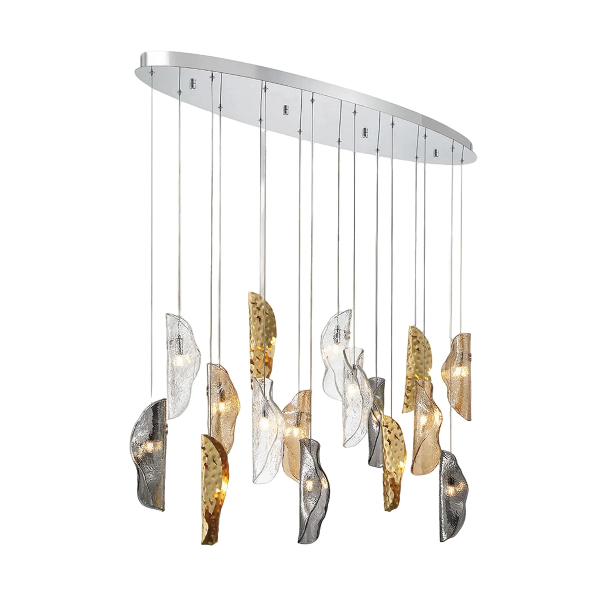 SORRENTO OVAL LED CHANDELIER (MULTIPLE SIZES) - Image 24