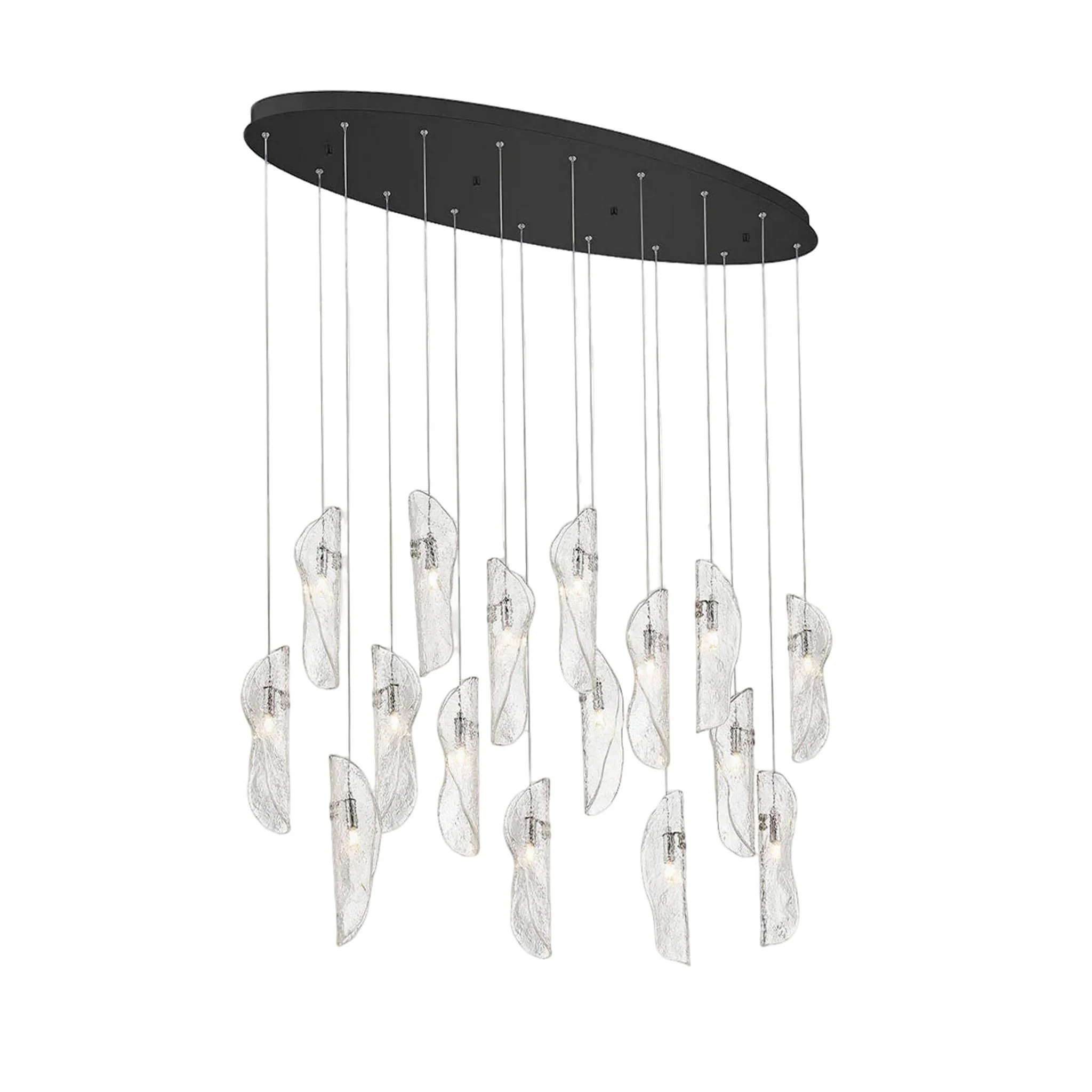 SORRENTO OVAL LED CHANDELIER (MULTIPLE SIZES) - Image 25