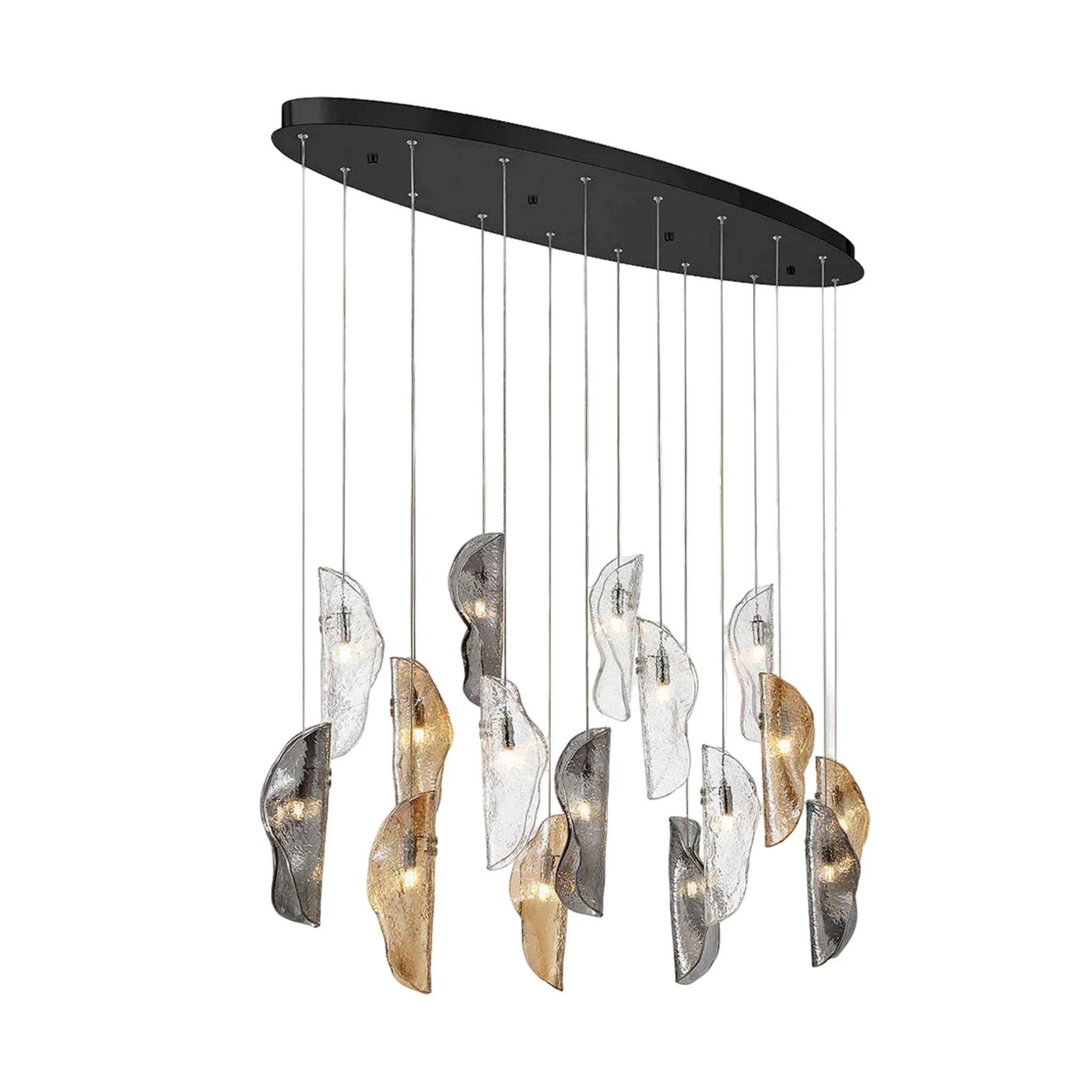SORRENTO OVAL LED CHANDELIER (MULTIPLE SIZES) - Image 29