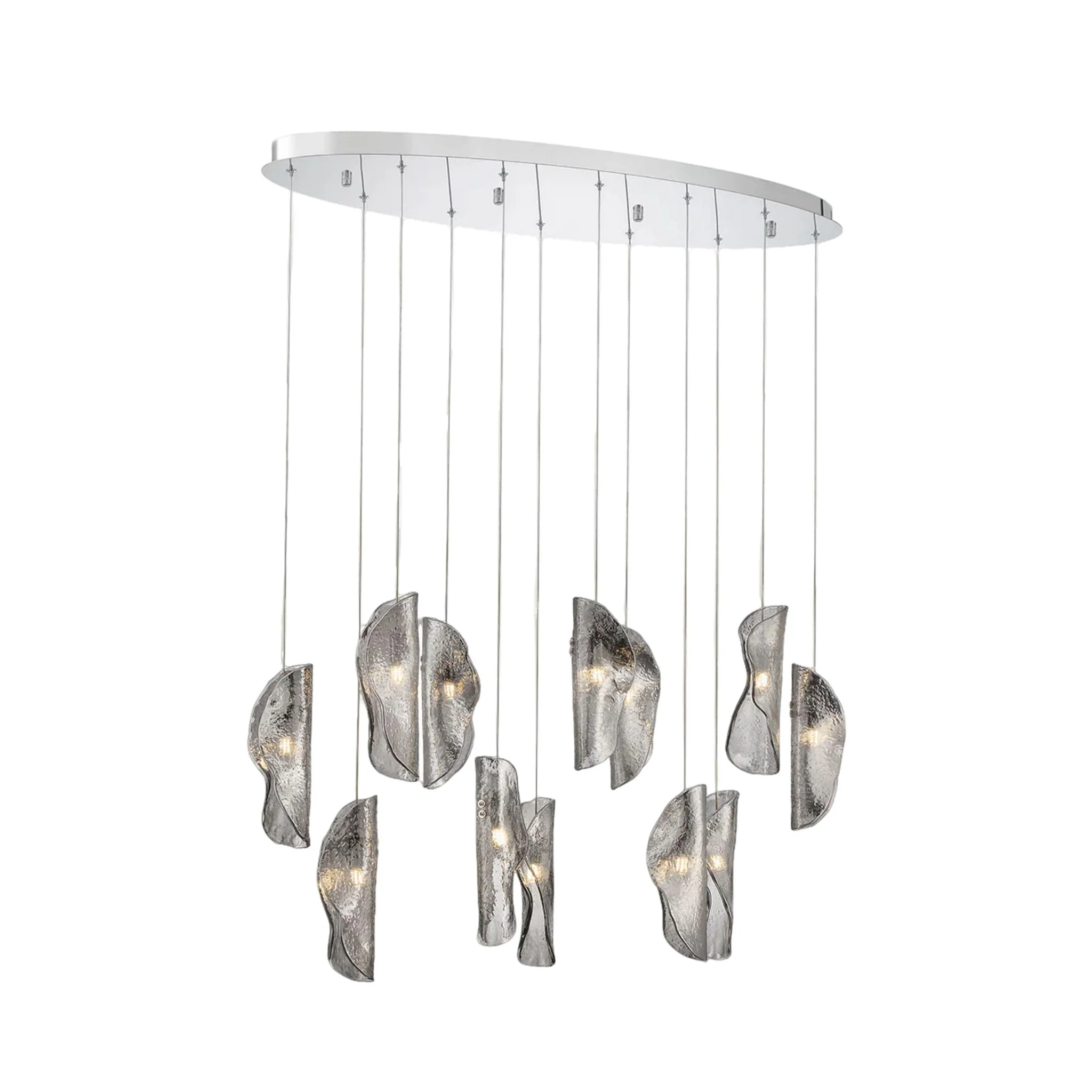 SORRENTO OVAL LED CHANDELIER (MULTIPLE SIZES) - Image 3