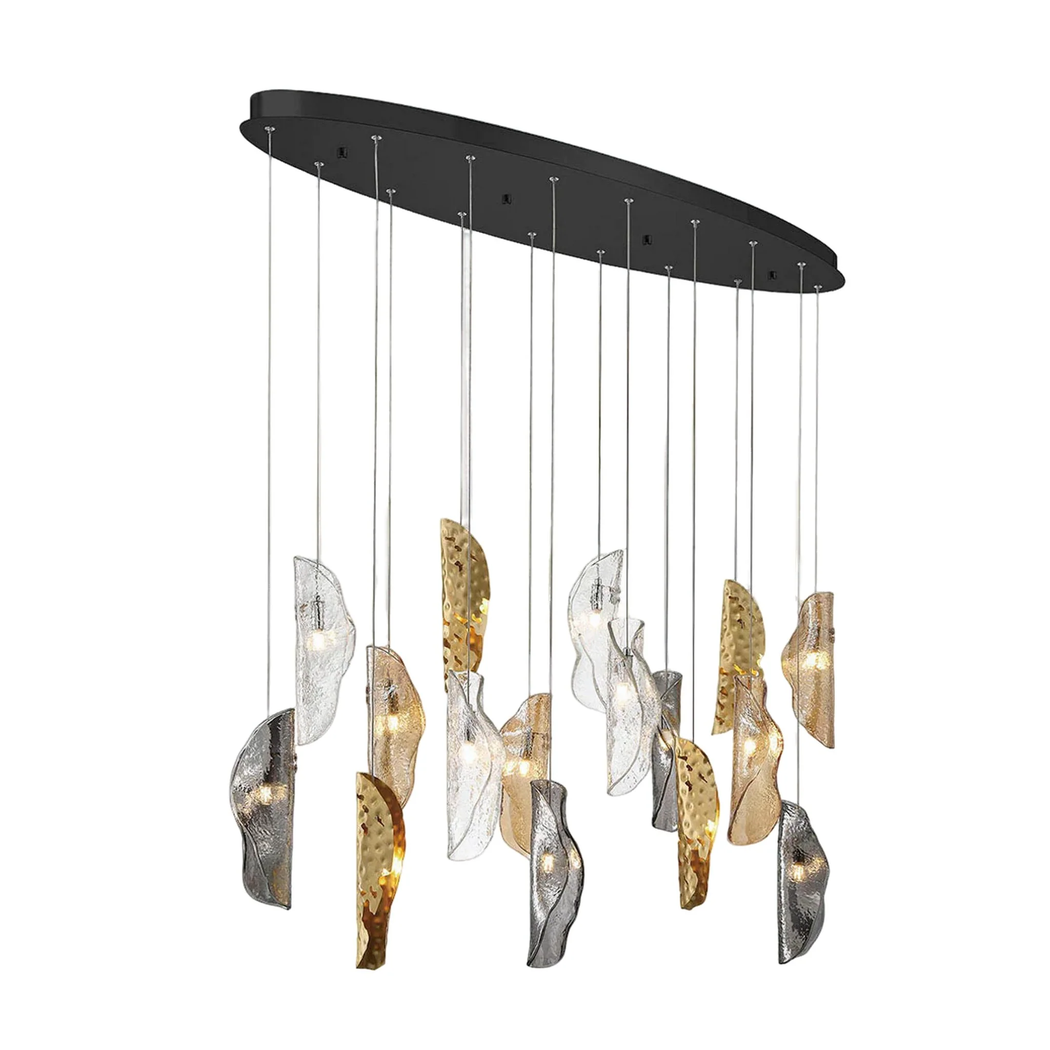 SORRENTO OVAL LED CHANDELIER (MULTIPLE SIZES) - Image 30