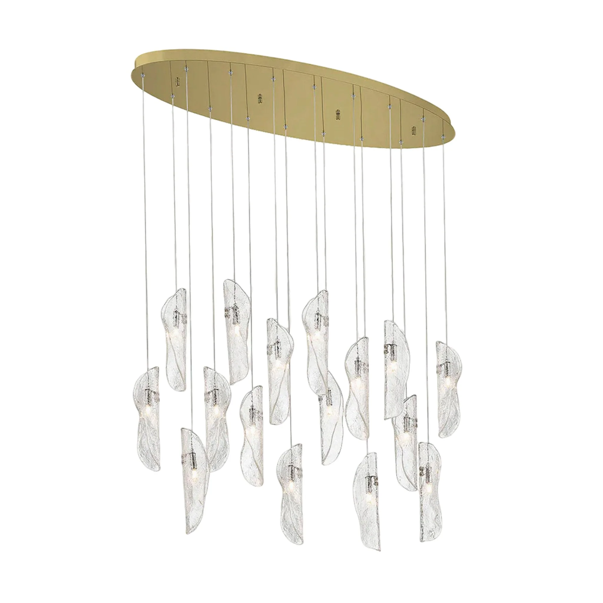 SORRENTO OVAL LED CHANDELIER (MULTIPLE SIZES) - Image 31