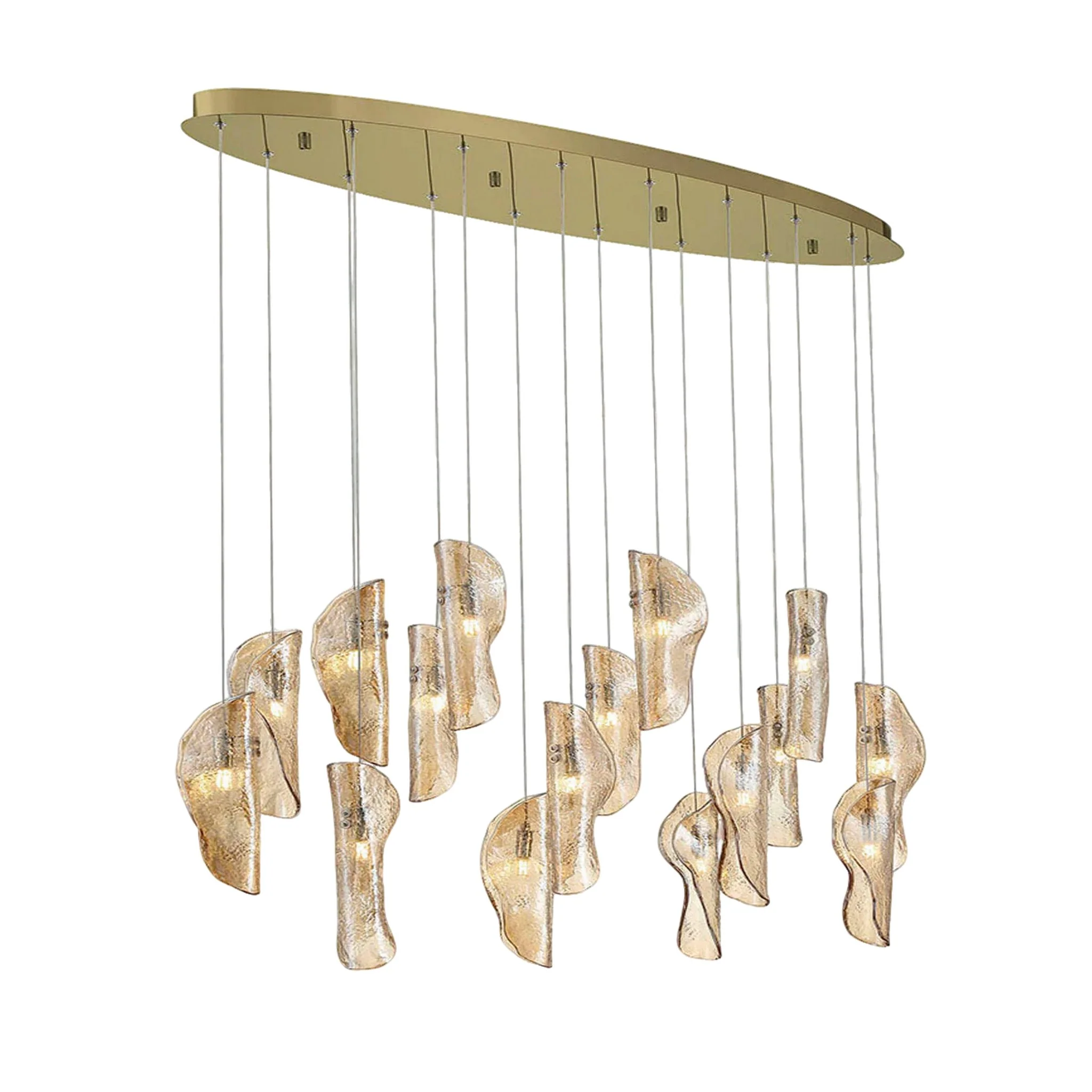 SORRENTO OVAL LED CHANDELIER (MULTIPLE SIZES) - Image 32