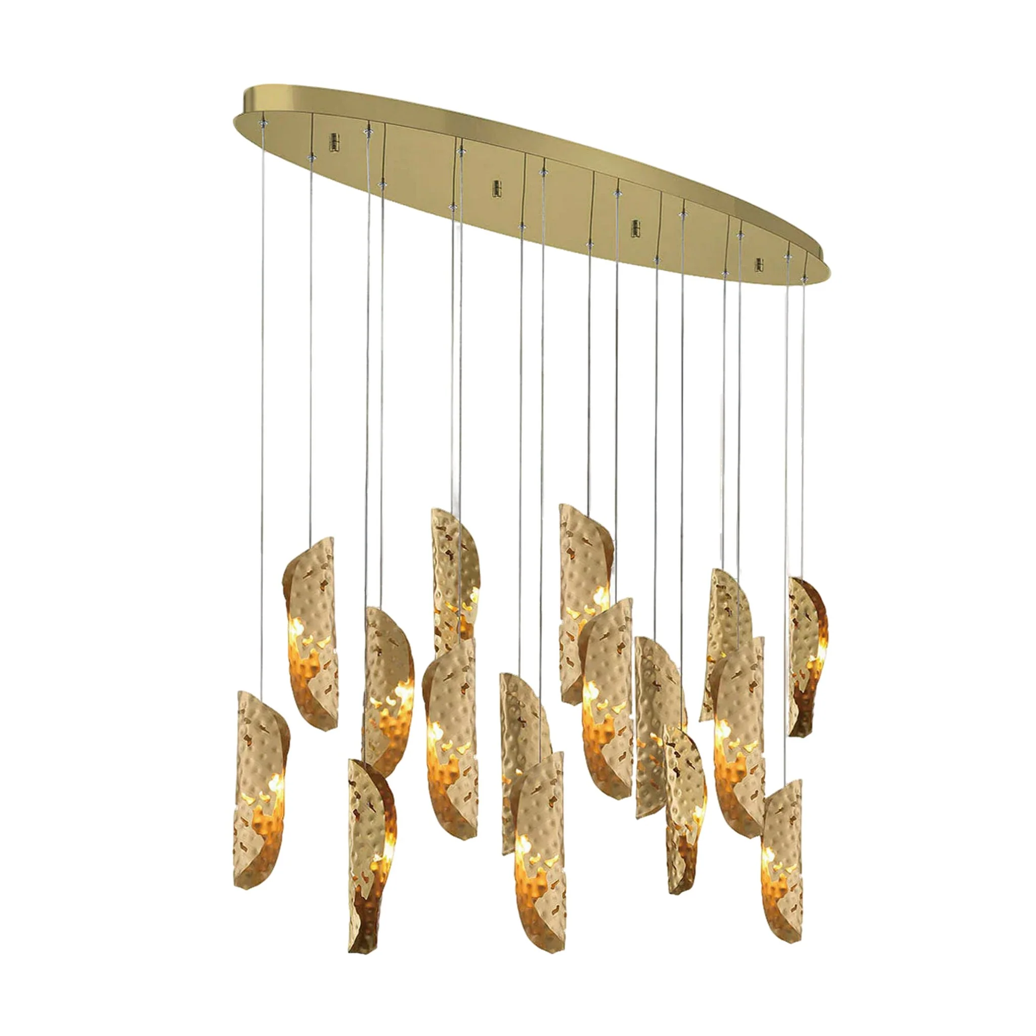 SORRENTO OVAL LED CHANDELIER (MULTIPLE SIZES) - Image 34
