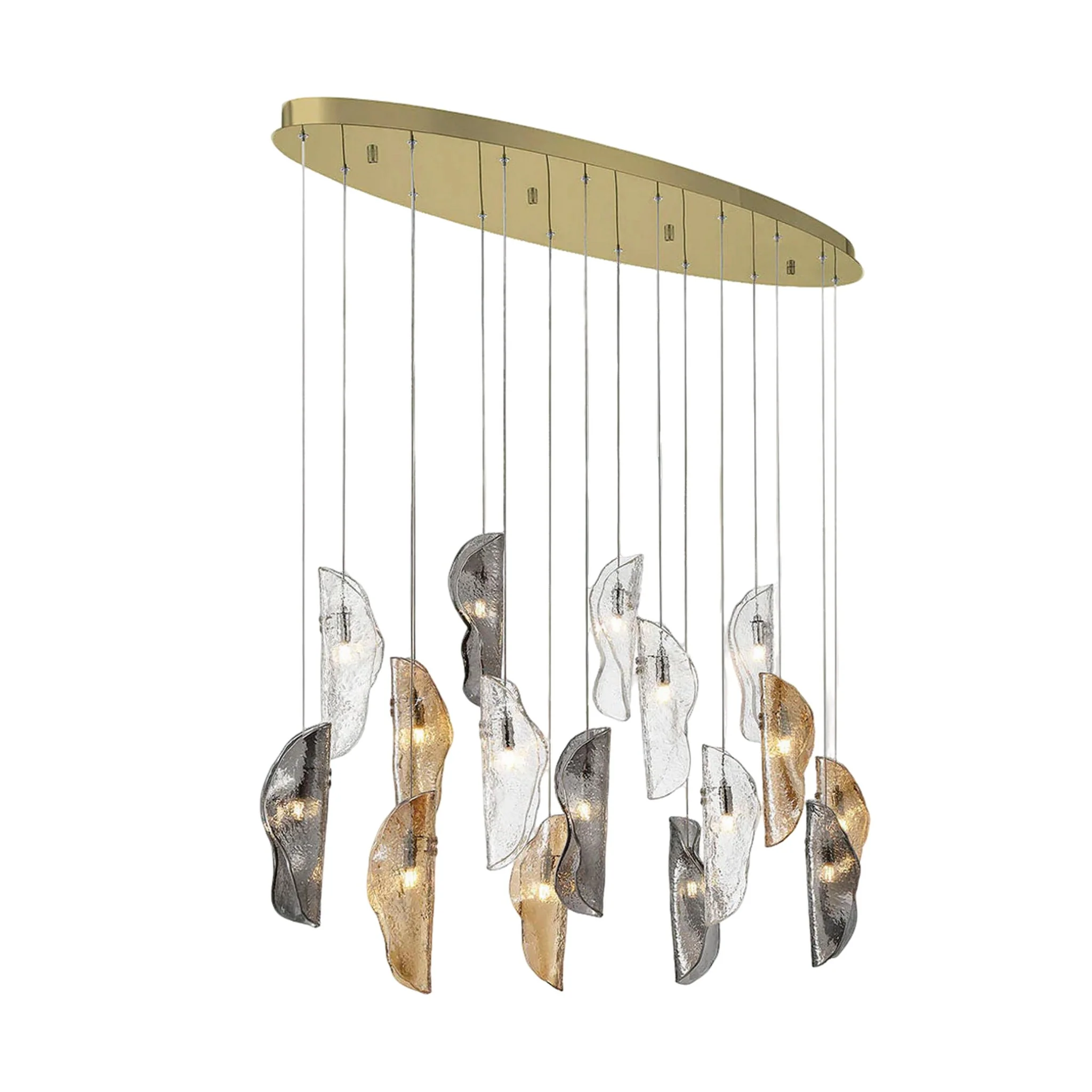 SORRENTO OVAL LED CHANDELIER (MULTIPLE SIZES) - Image 35
