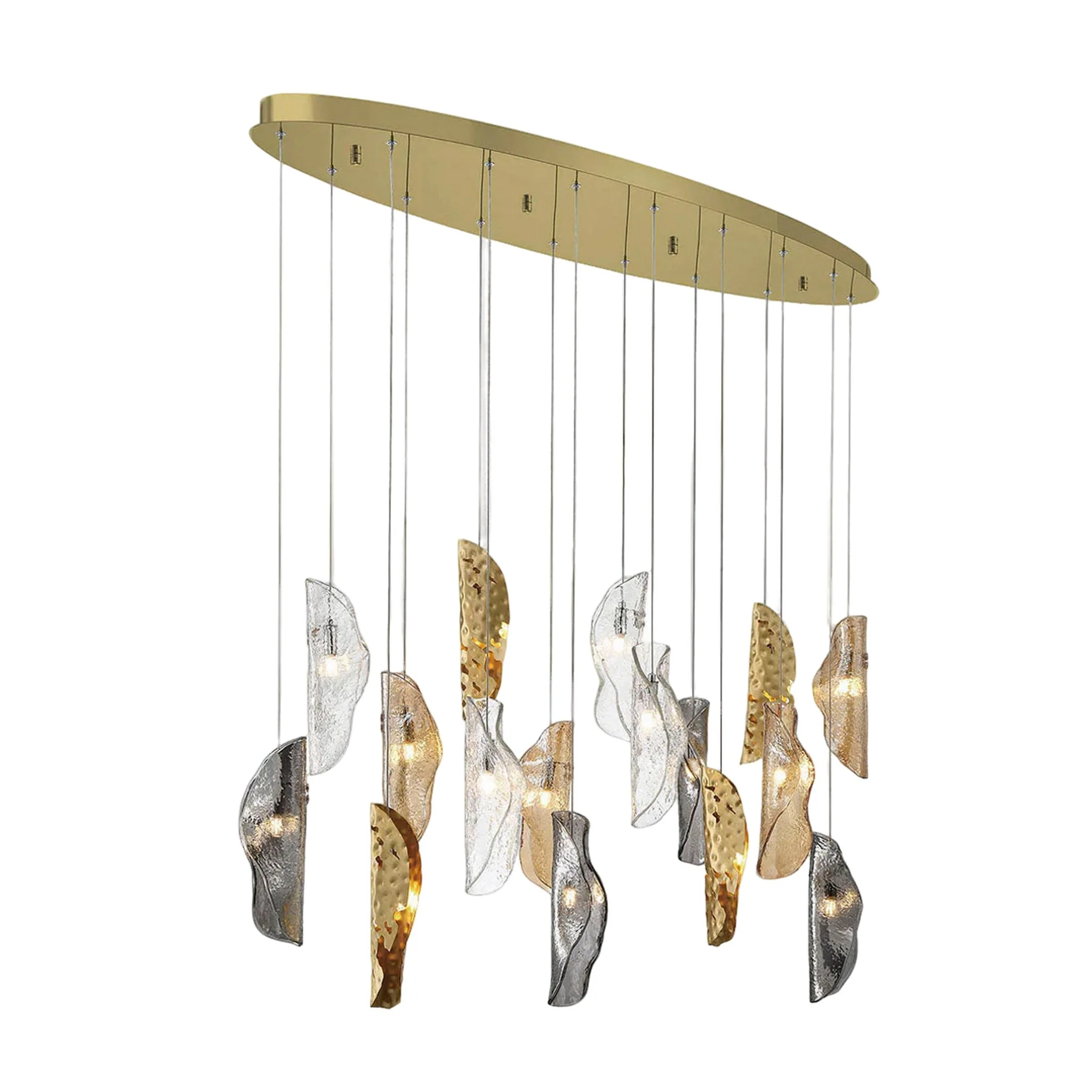 SORRENTO OVAL LED CHANDELIER (MULTIPLE SIZES) - Image 36