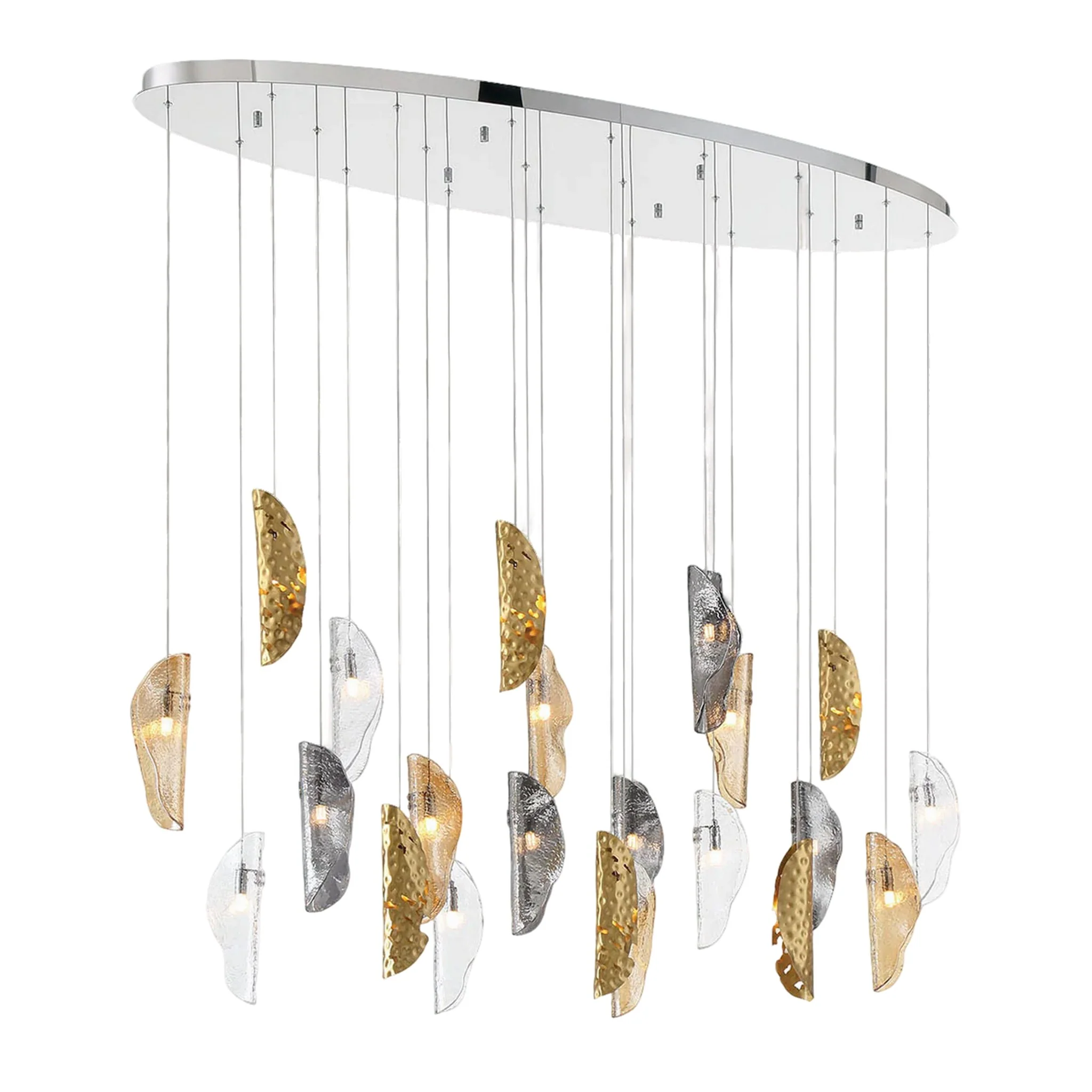 SORRENTO OVAL LED CHANDELIER (MULTIPLE SIZES) - Image 42