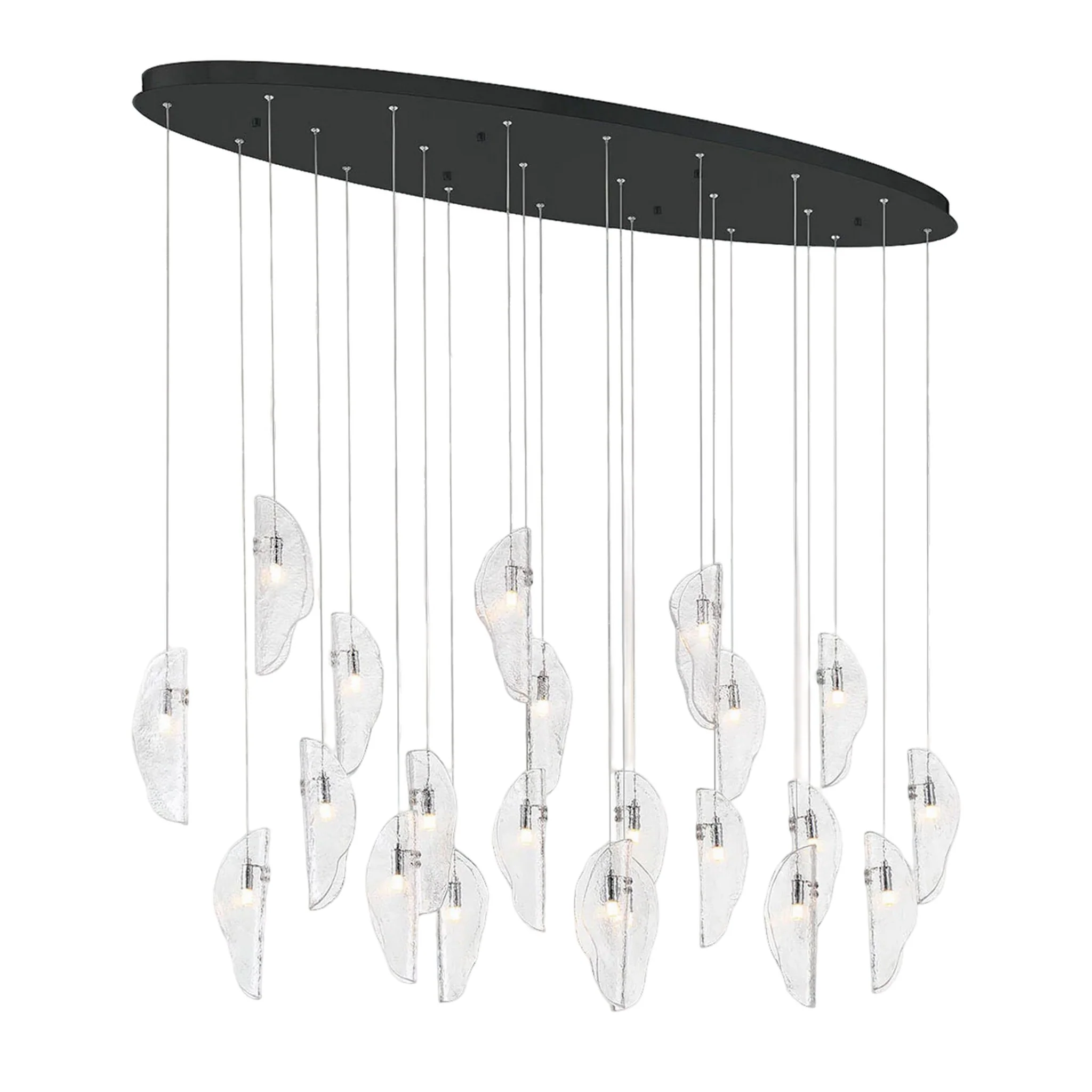 SORRENTO OVAL LED CHANDELIER (MULTIPLE SIZES) - Image 43