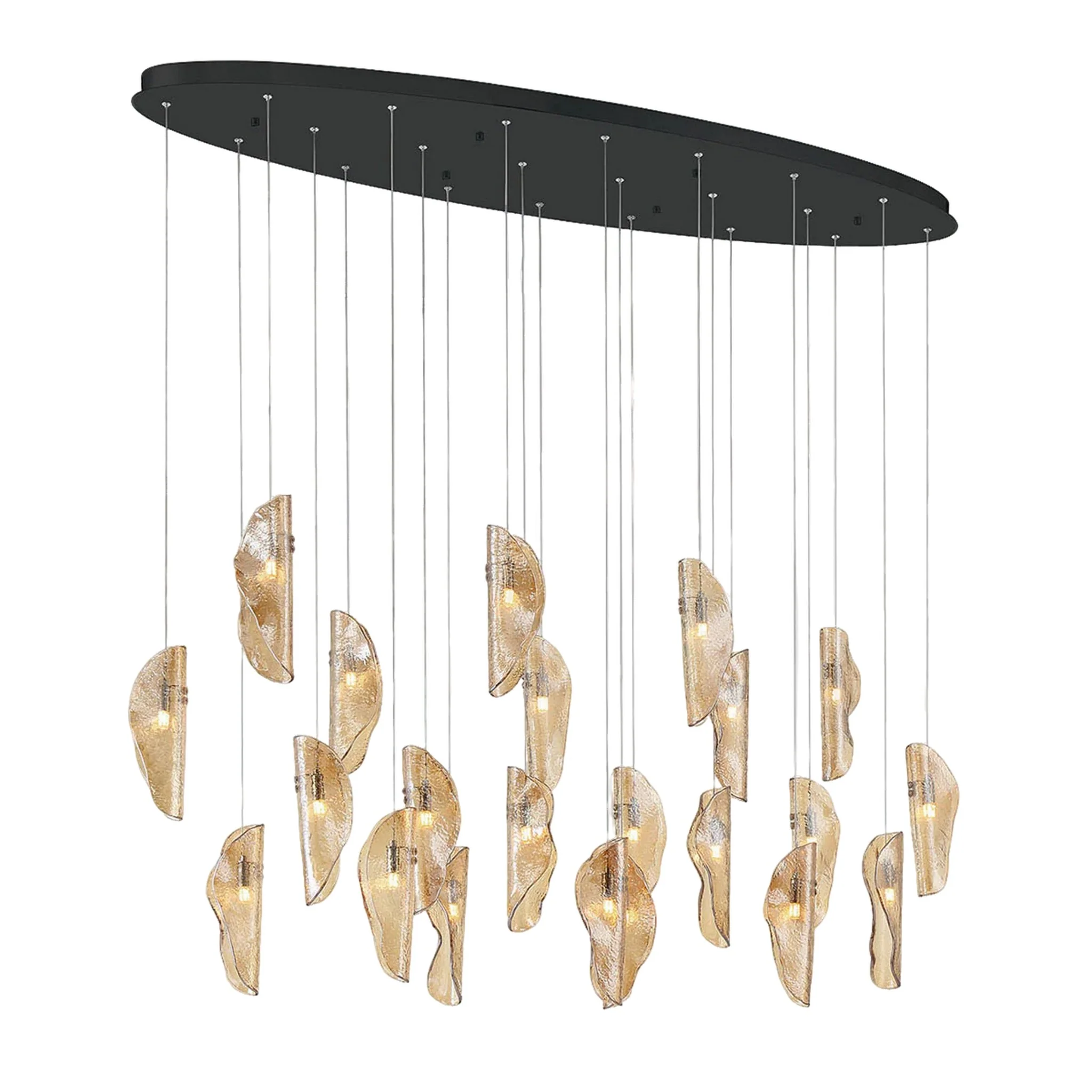 SORRENTO OVAL LED CHANDELIER (MULTIPLE SIZES) - Image 44