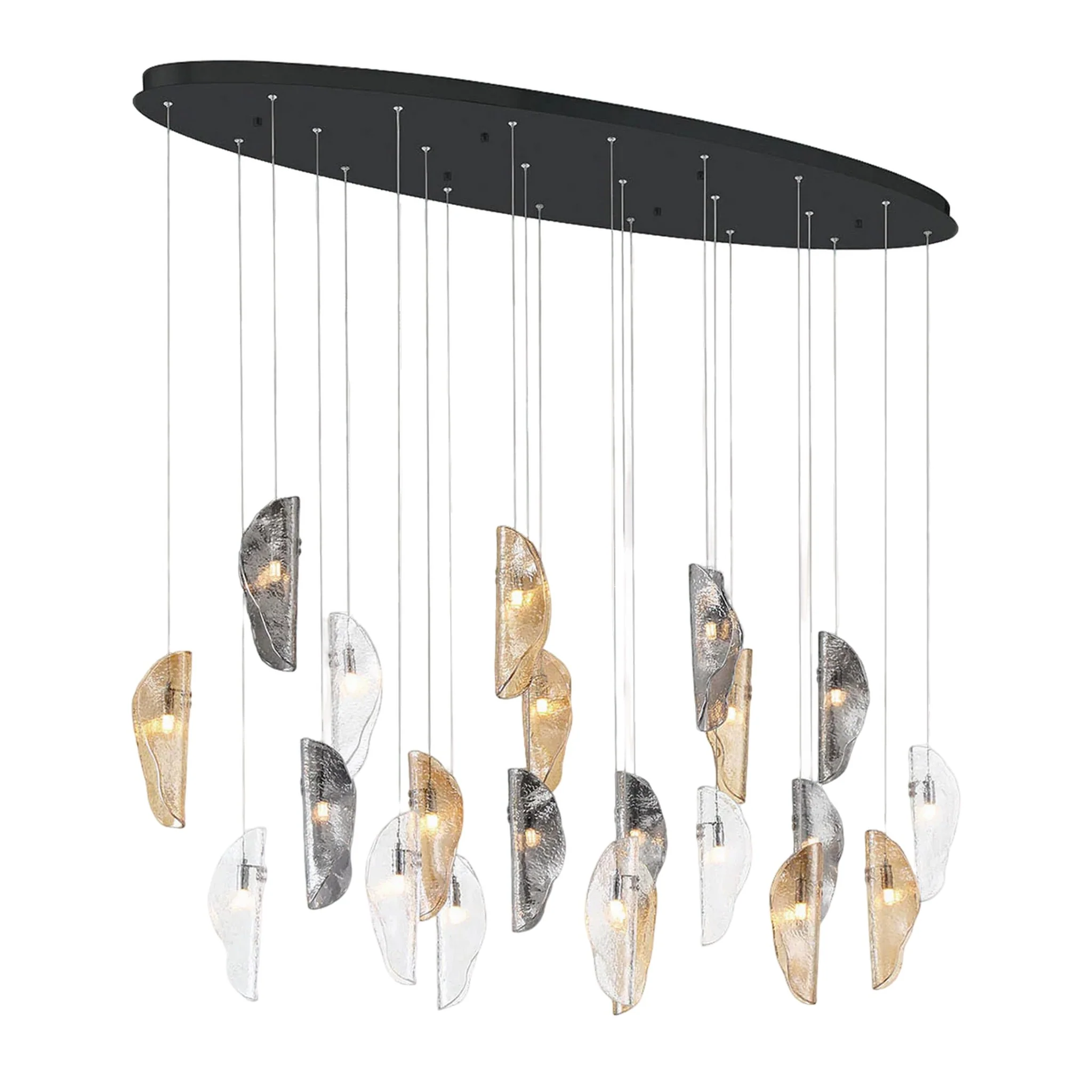 SORRENTO OVAL LED CHANDELIER (MULTIPLE SIZES) - Image 47