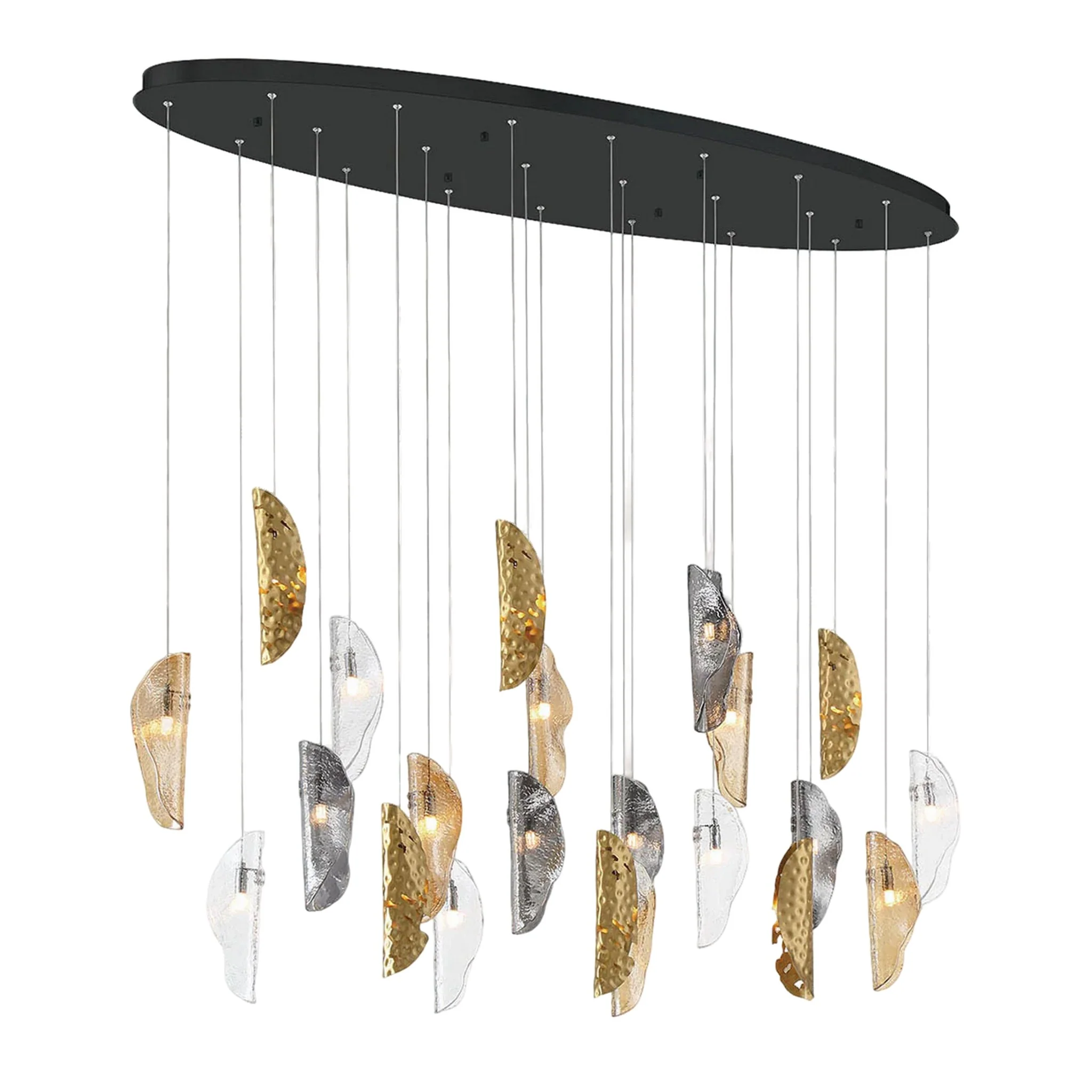 SORRENTO OVAL LED CHANDELIER (MULTIPLE SIZES) - Image 48