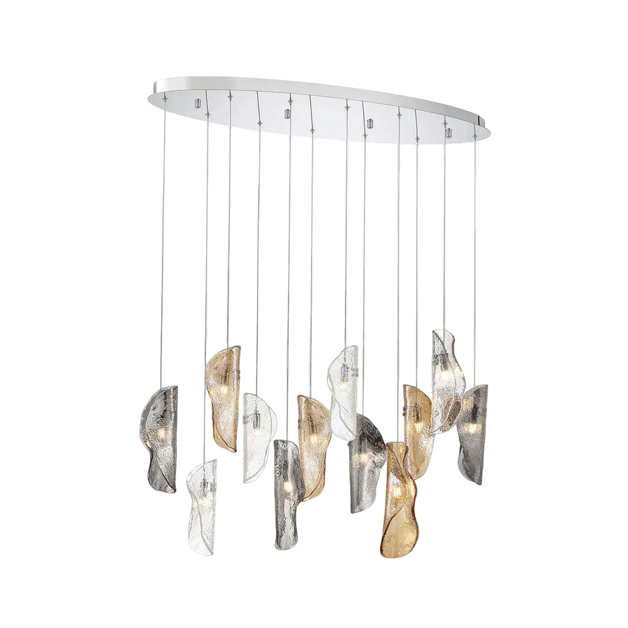 SORRENTO OVAL LED CHANDELIER (MULTIPLE SIZES) - Image 5