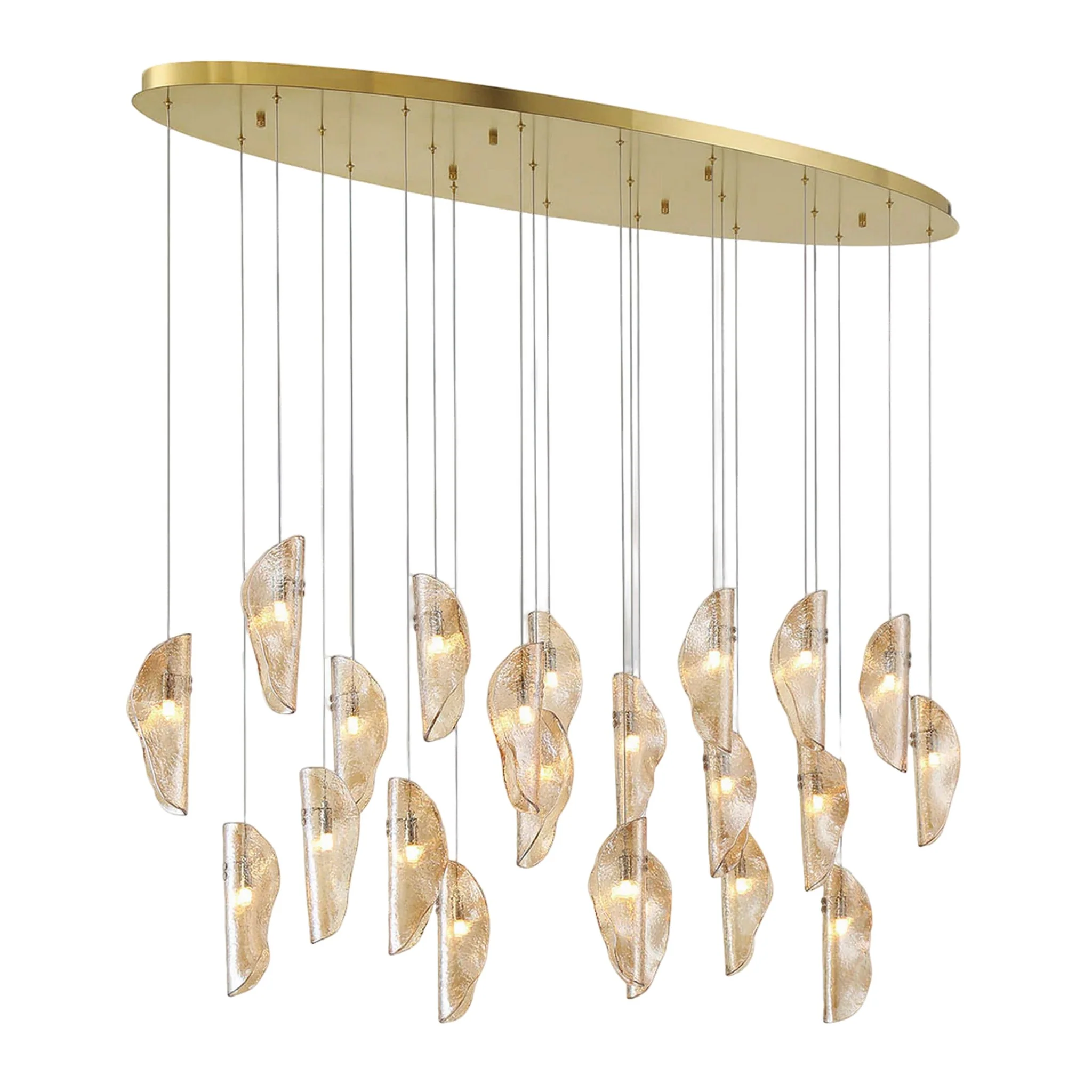 SORRENTO OVAL LED CHANDELIER (MULTIPLE SIZES) - Image 50