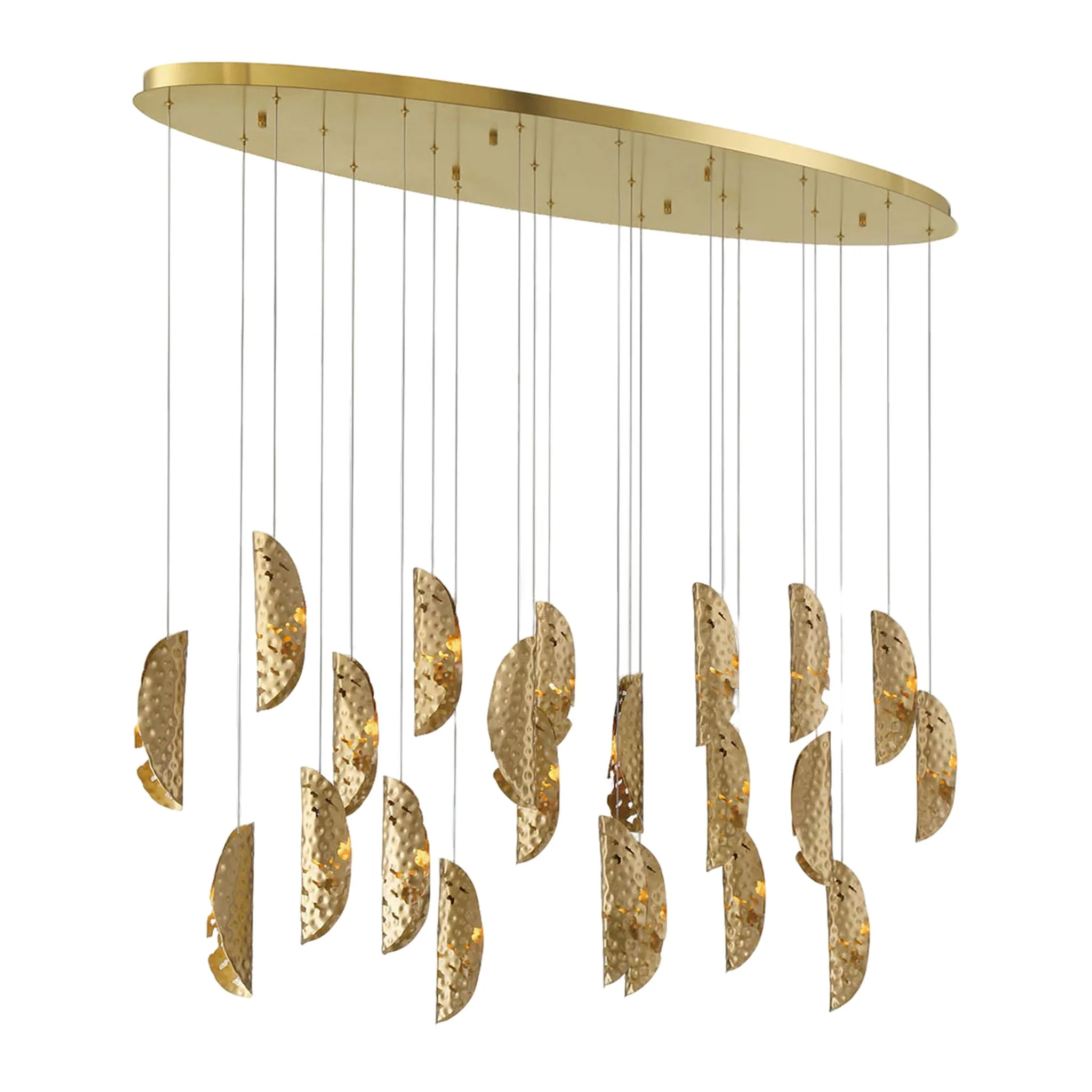 SORRENTO OVAL LED CHANDELIER (MULTIPLE SIZES) - Image 52
