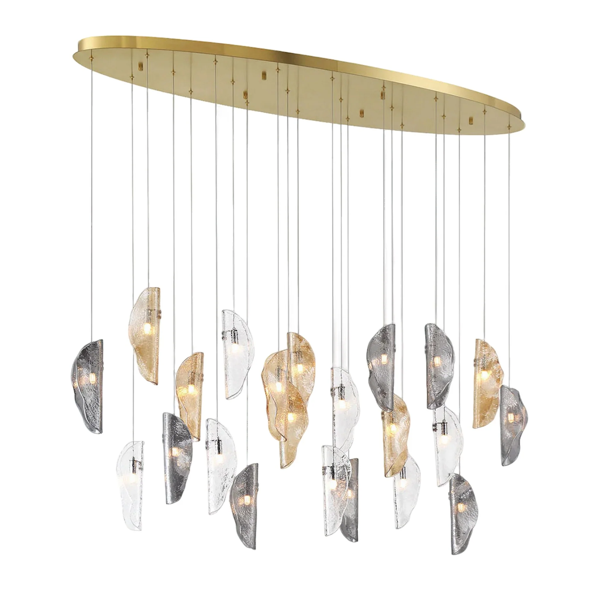 SORRENTO OVAL LED CHANDELIER (MULTIPLE SIZES) - Image 53