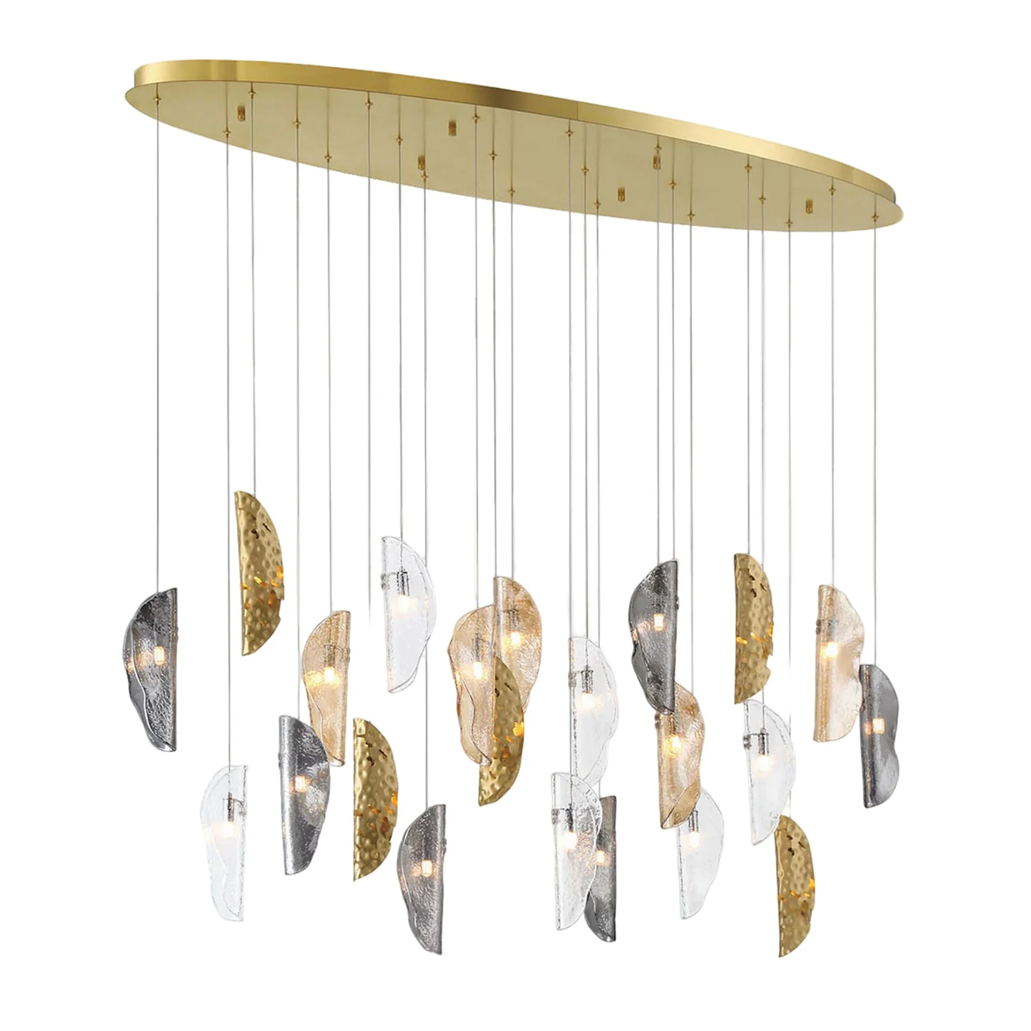 SORRENTO OVAL LED CHANDELIER (MULTIPLE SIZES) - Image 54
