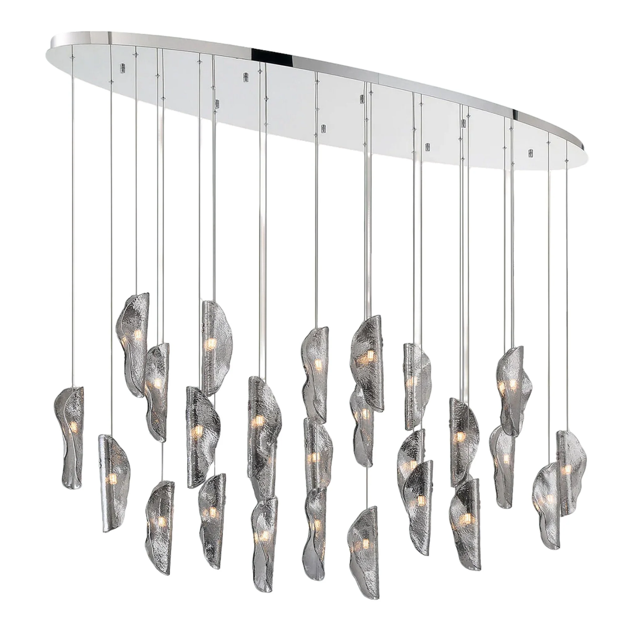 SORRENTO OVAL LED CHANDELIER (MULTIPLE SIZES) - Image 57