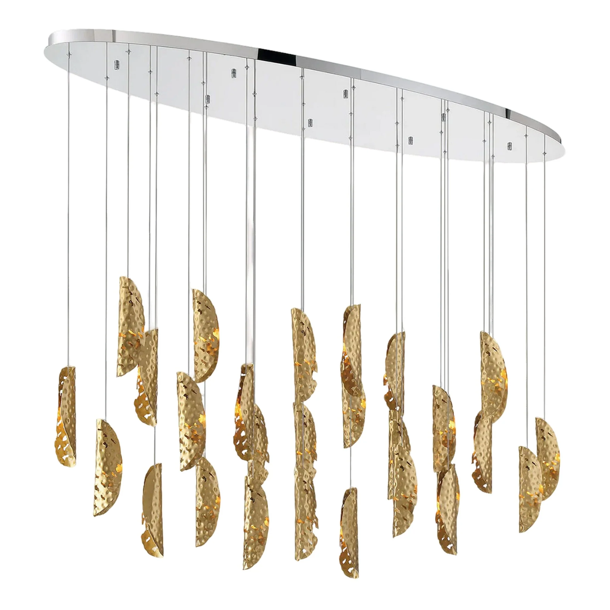 SORRENTO OVAL LED CHANDELIER (MULTIPLE SIZES) - Image 58