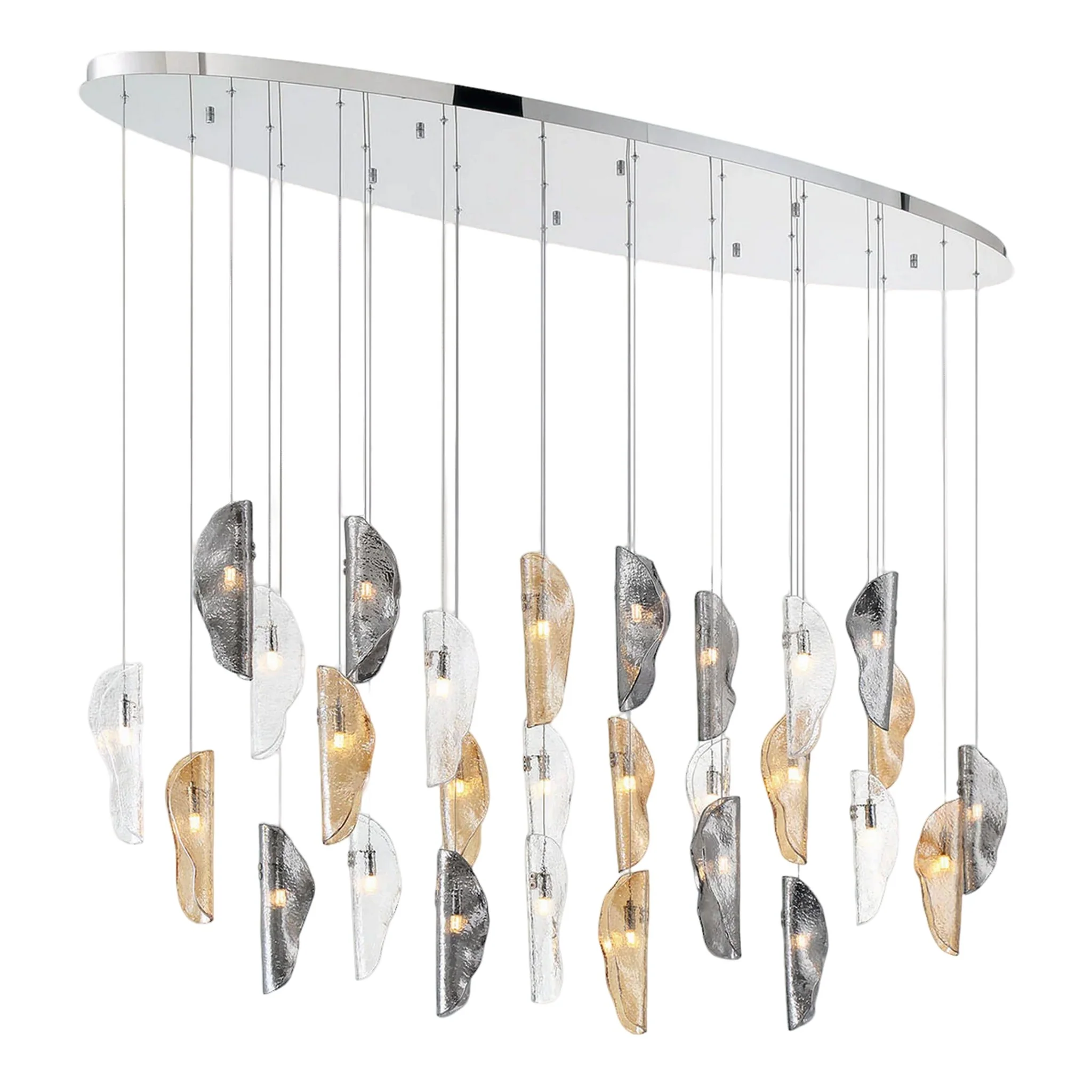 SORRENTO OVAL LED CHANDELIER (MULTIPLE SIZES) - Image 59