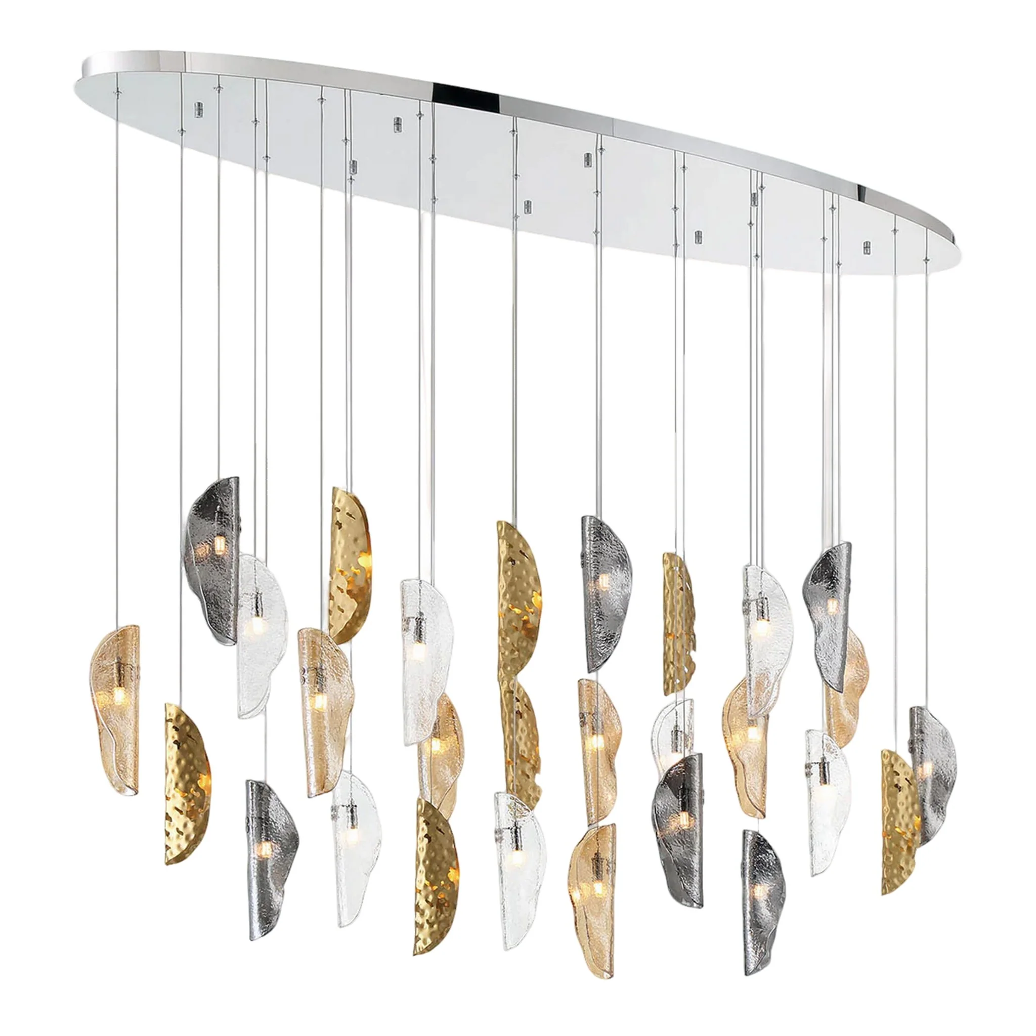 SORRENTO OVAL LED CHANDELIER (MULTIPLE SIZES) - Image 60