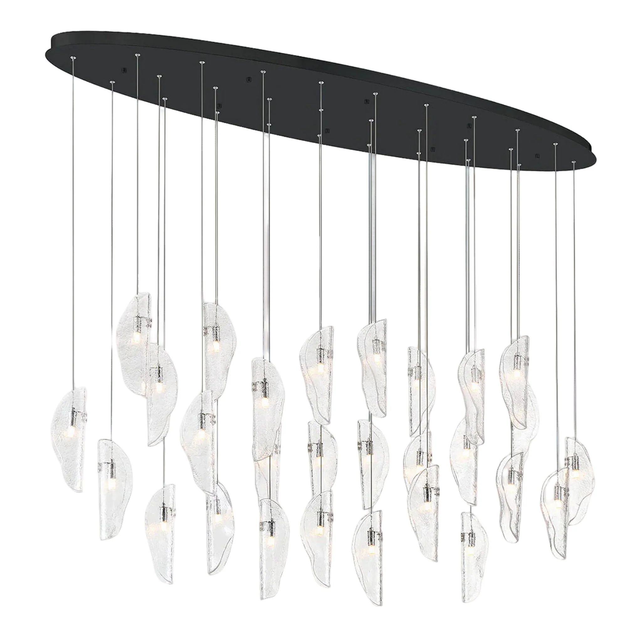 SORRENTO OVAL LED CHANDELIER (MULTIPLE SIZES) - Image 61