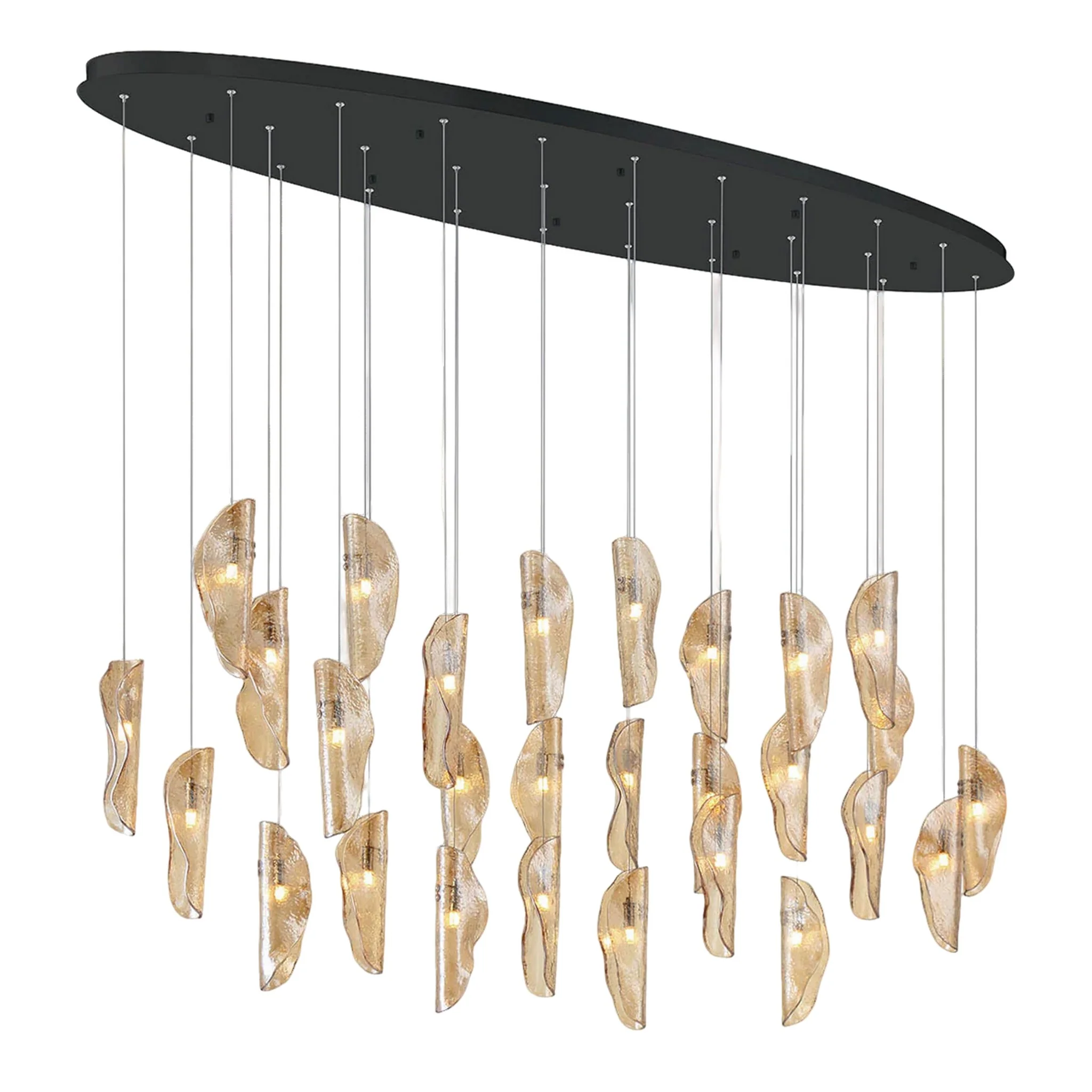 SORRENTO OVAL LED CHANDELIER (MULTIPLE SIZES) - Image 62