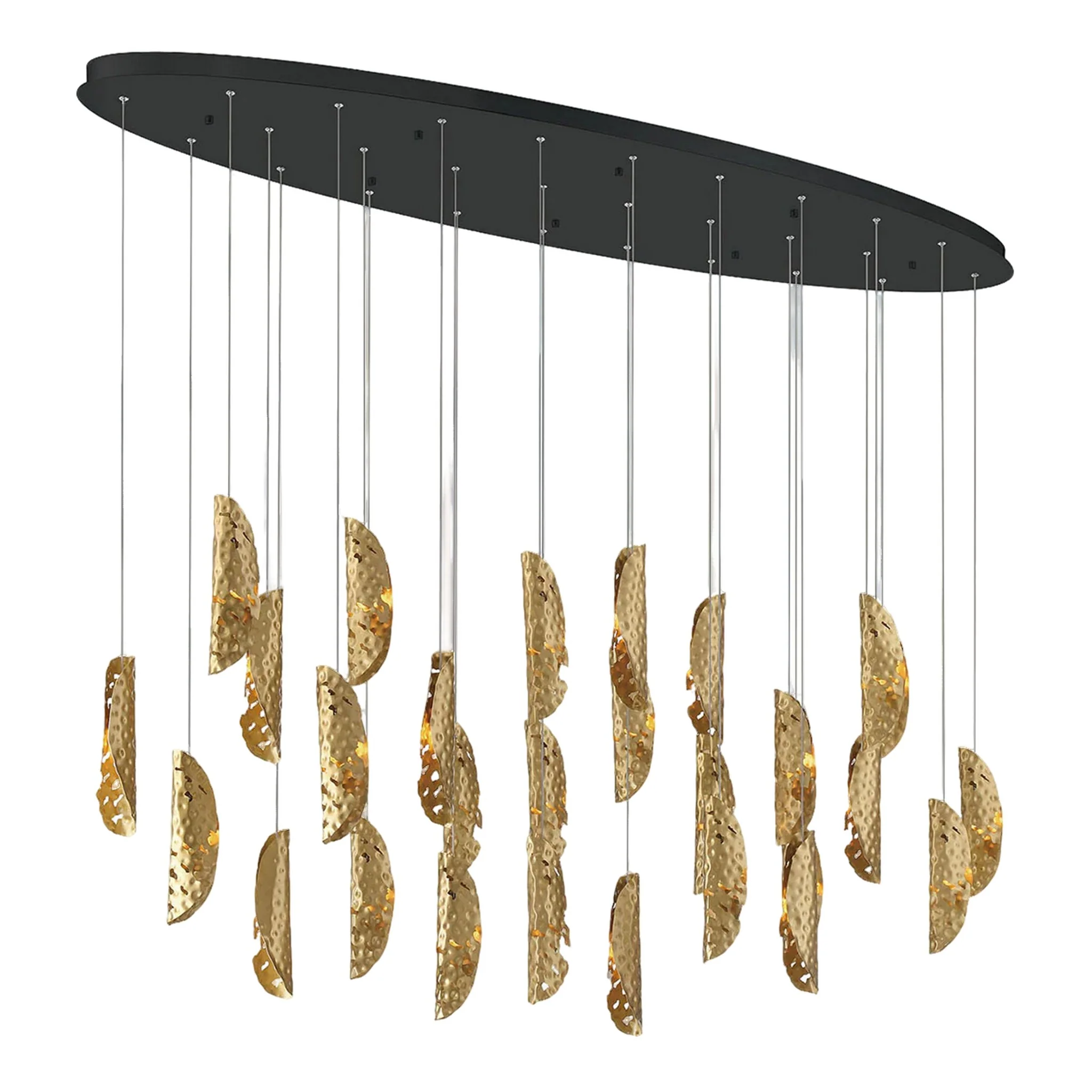 SORRENTO OVAL LED CHANDELIER (MULTIPLE SIZES) - Image 64