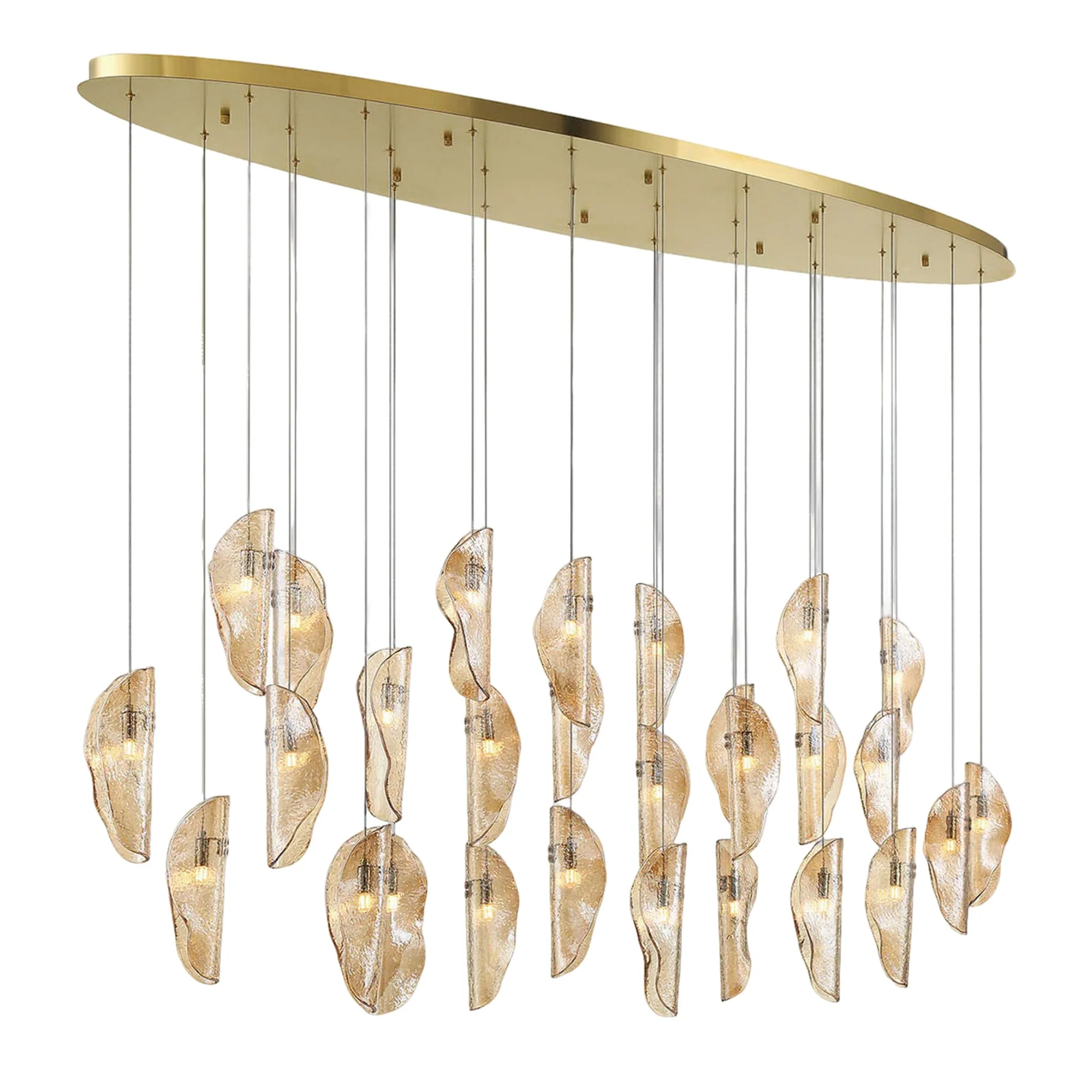 SORRENTO OVAL LED CHANDELIER (MULTIPLE SIZES) - Image 68