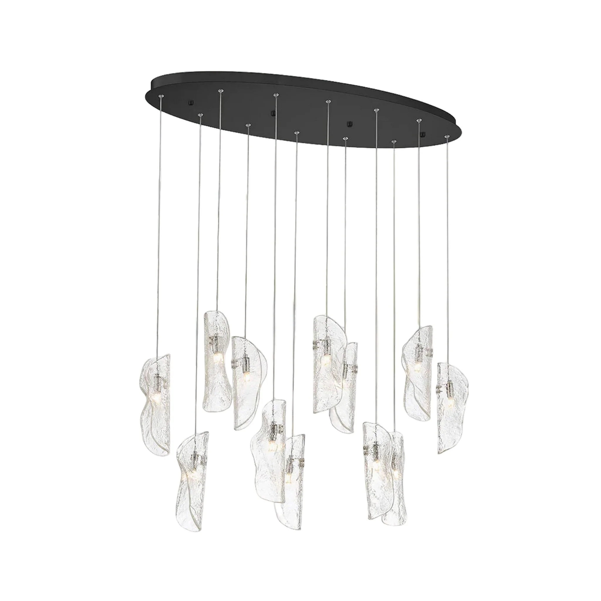 SORRENTO OVAL LED CHANDELIER (MULTIPLE SIZES) - Image 7