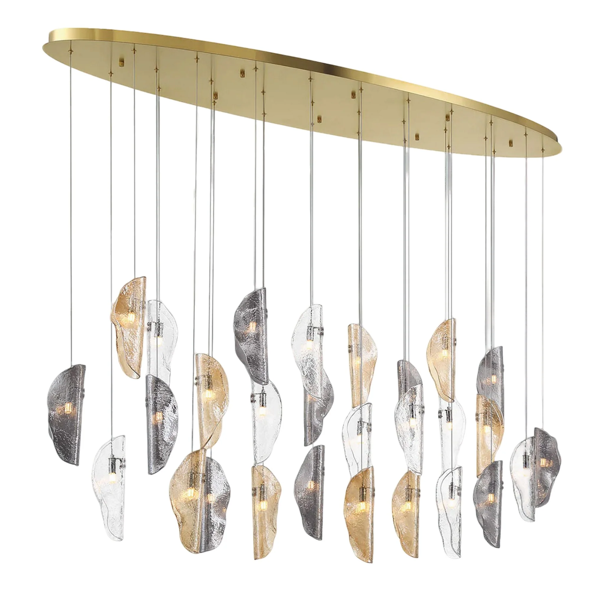SORRENTO OVAL LED CHANDELIER (MULTIPLE SIZES) - Image 71
