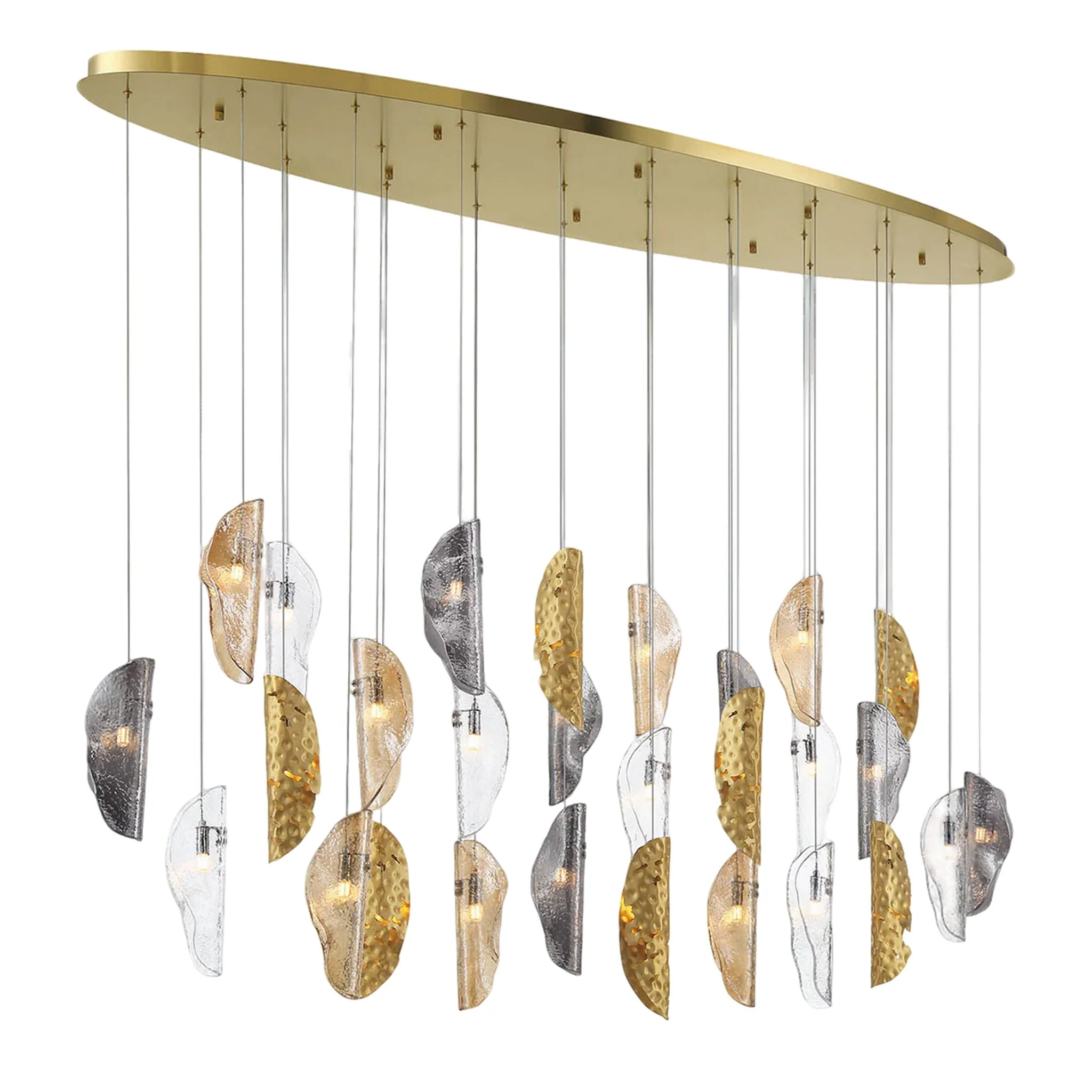 SORRENTO OVAL LED CHANDELIER (MULTIPLE SIZES) - Image 72