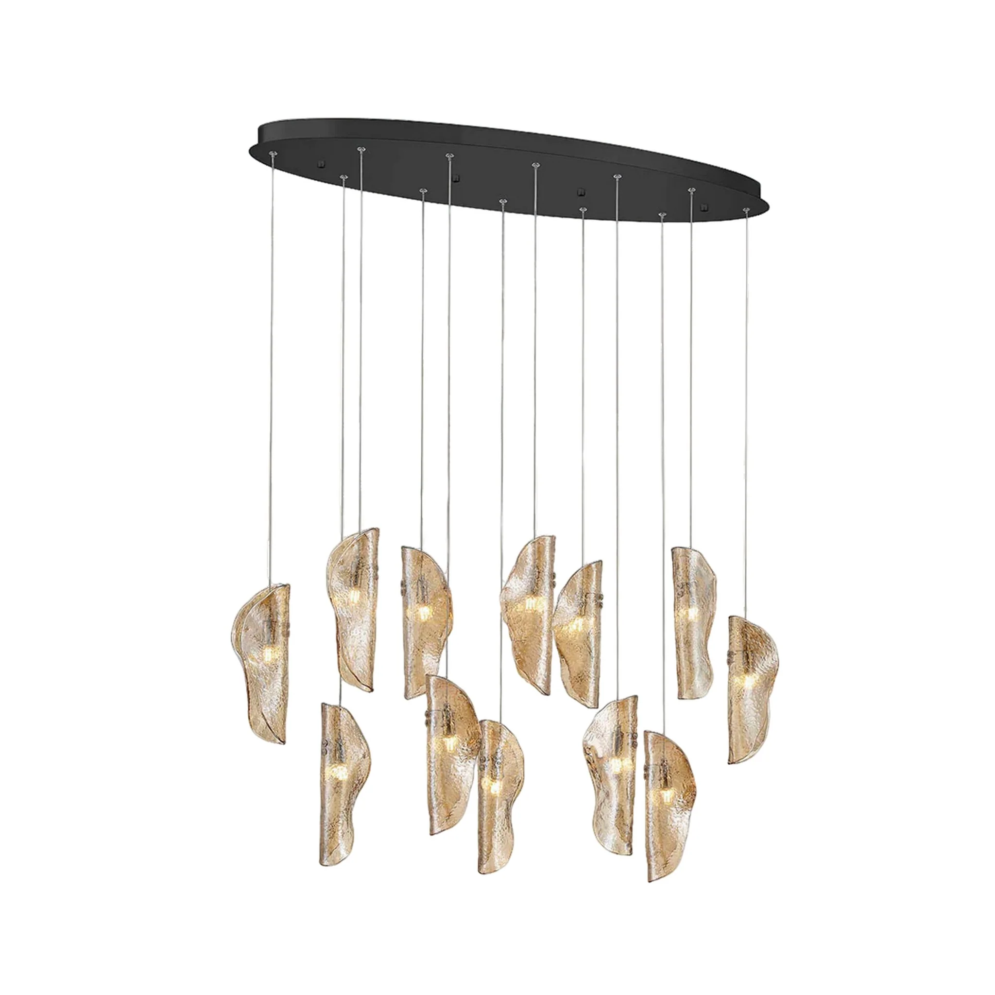 SORRENTO OVAL LED CHANDELIER (MULTIPLE SIZES) - Image 8