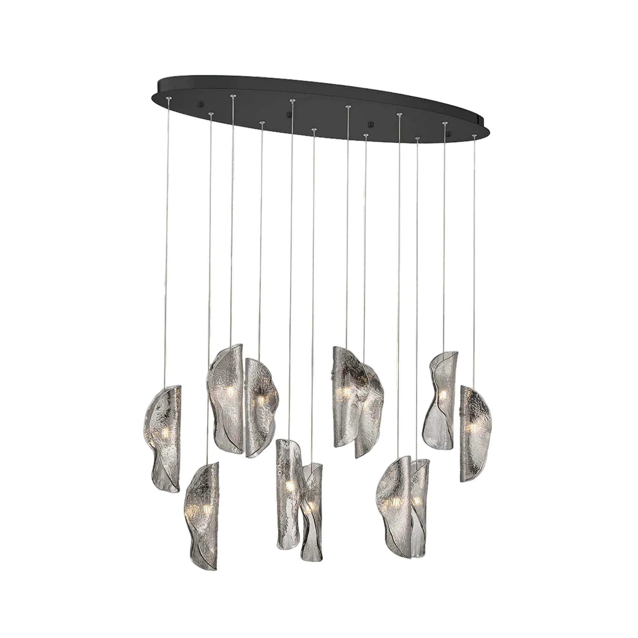 SORRENTO OVAL LED CHANDELIER (MULTIPLE SIZES) - Image 9