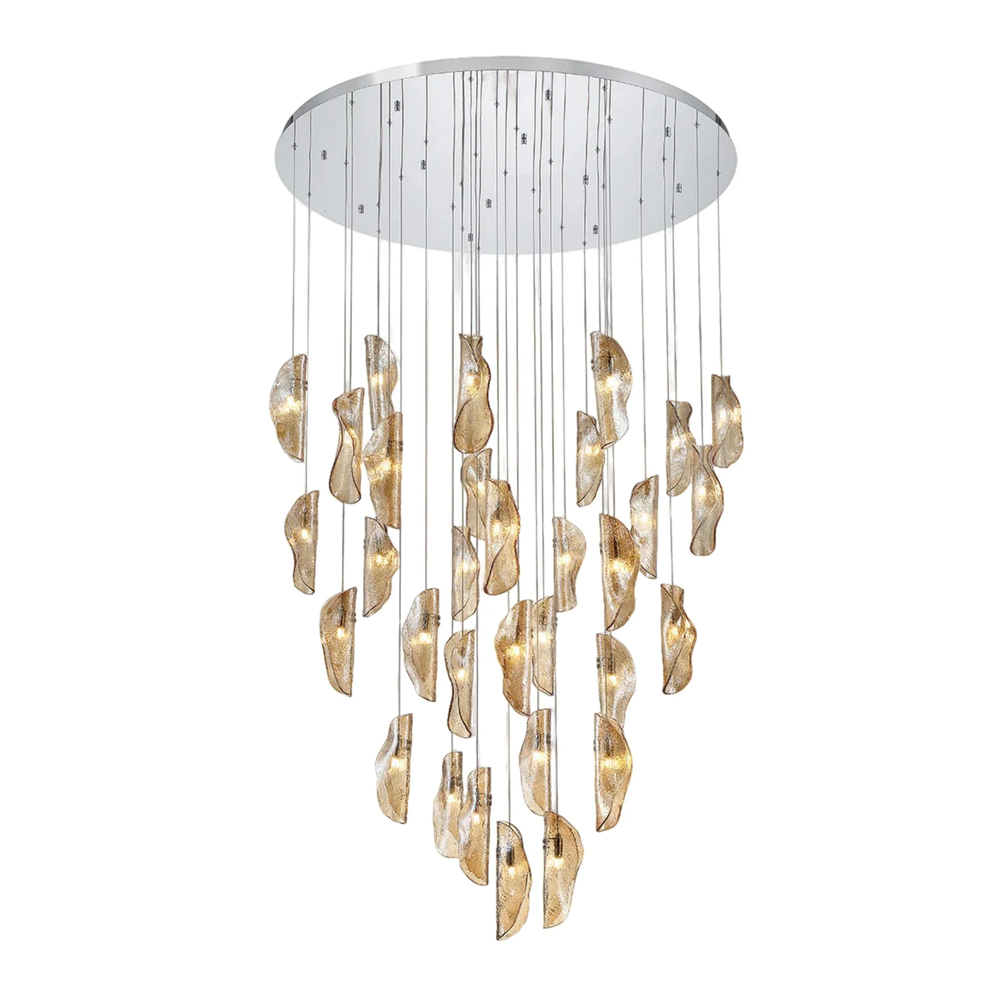 SORRENTO ROUND LED CHANDELIER (MULTIPLE SIZES) - Image 36