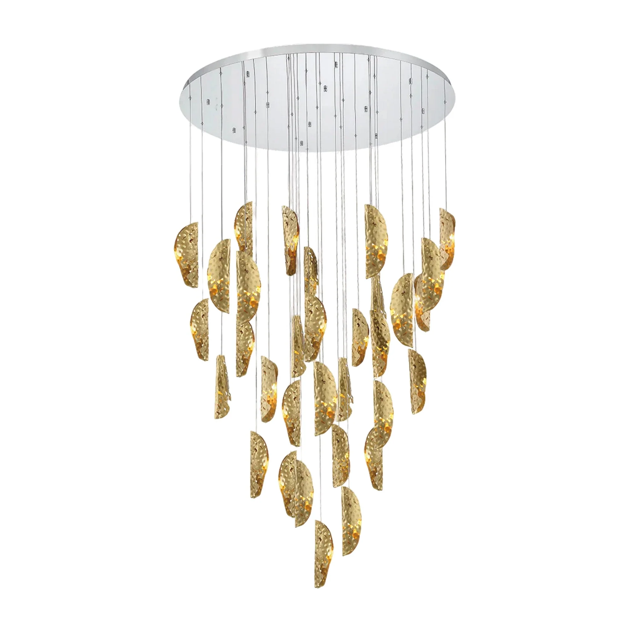 SORRENTO ROUND LED CHANDELIER (MULTIPLE SIZES) - Image 38