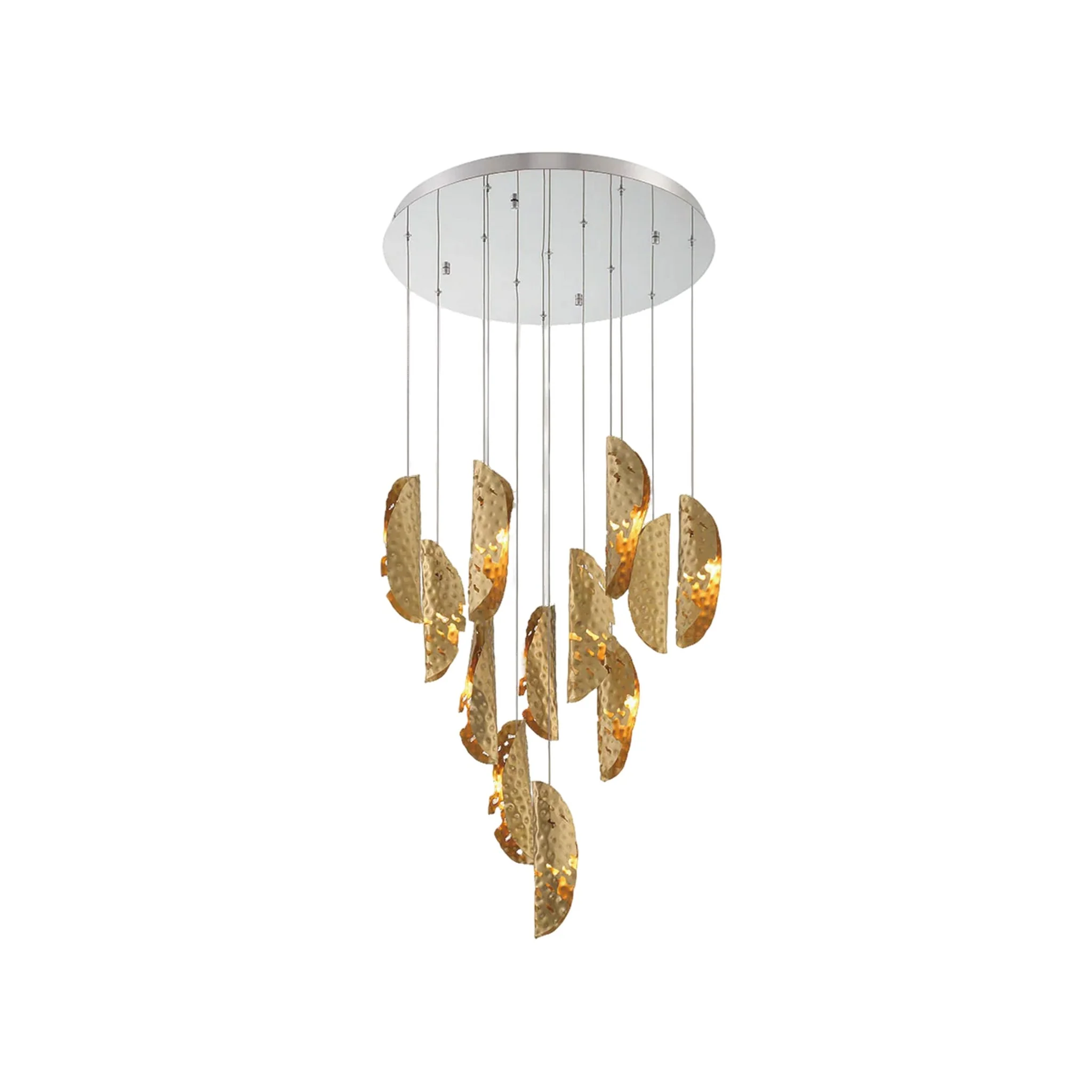 SORRENTO ROUND LED CHANDELIER (MULTIPLE SIZES) - Image 4