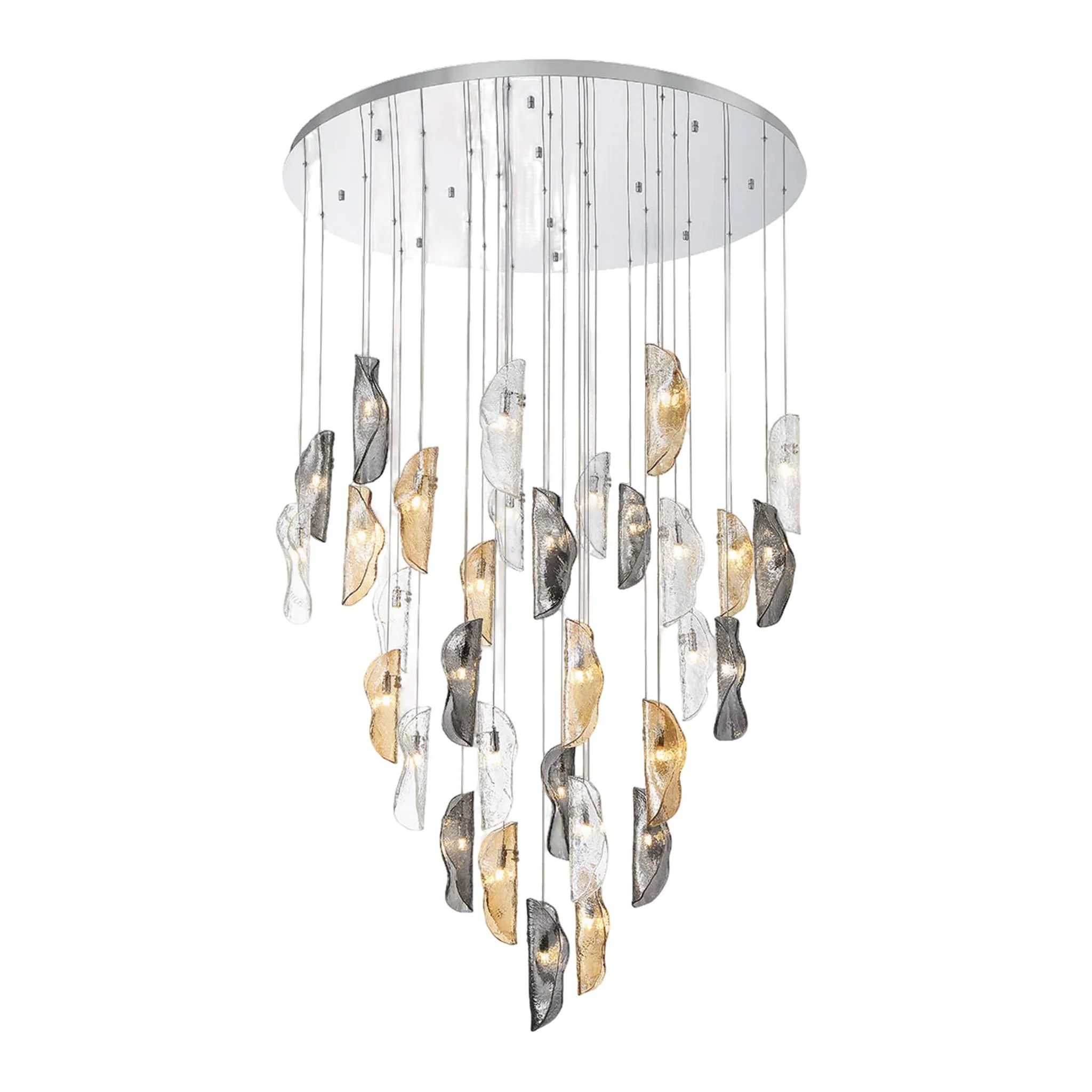 SORRENTO ROUND LED CHANDELIER (MULTIPLE SIZES) - Image 46