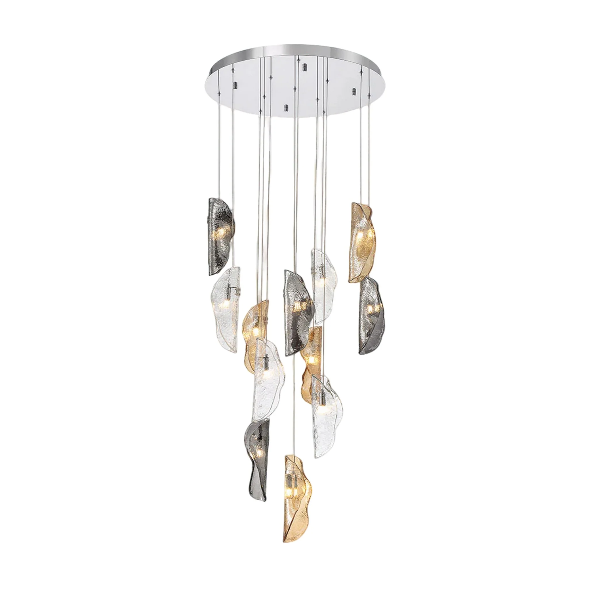 SORRENTO ROUND LED CHANDELIER (MULTIPLE SIZES) - Image 5