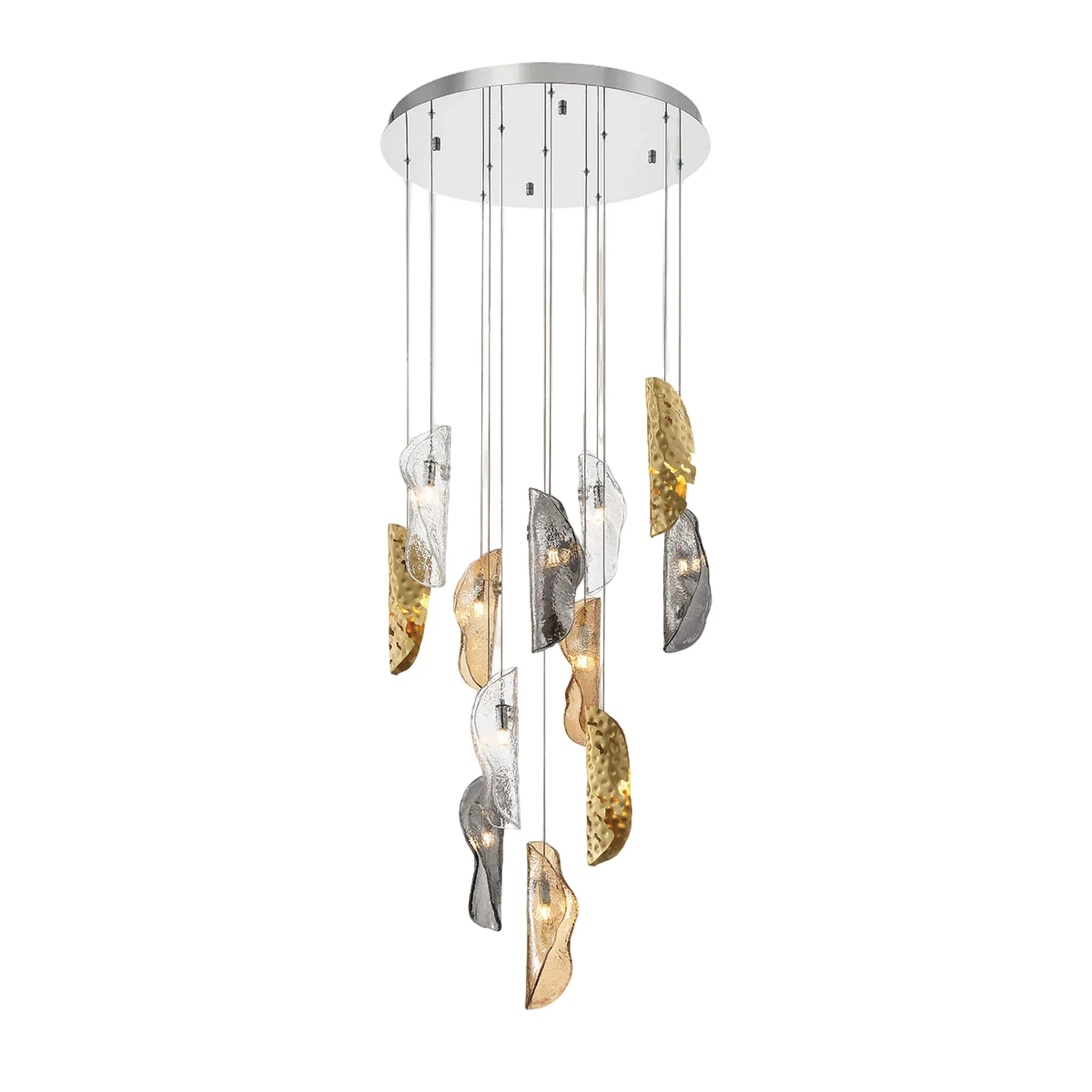 SORRENTO ROUND LED CHANDELIER (MULTIPLE SIZES) - Image 6