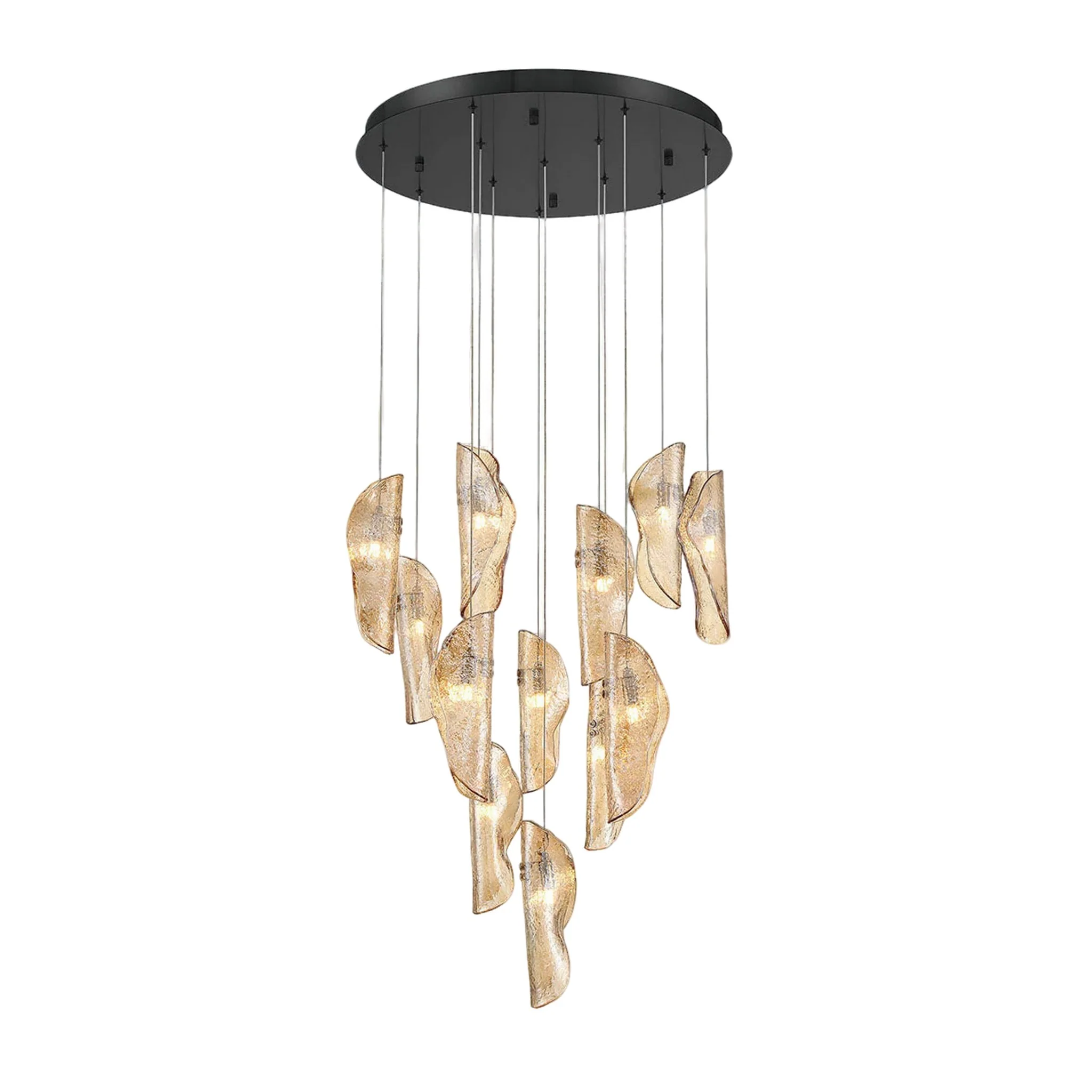 SORRENTO ROUND LED CHANDELIER (MULTIPLE SIZES) - Image 8
