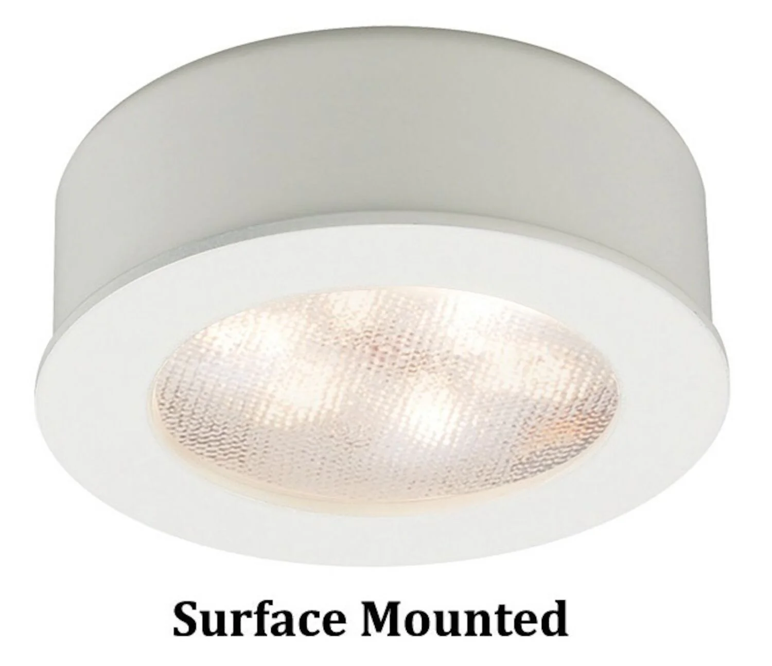 SQUARE LEDmeĀ® BUTTON LIGHT 2700K SOFT WHITE RECESSED OR SURFACE MOUNT - Image 3