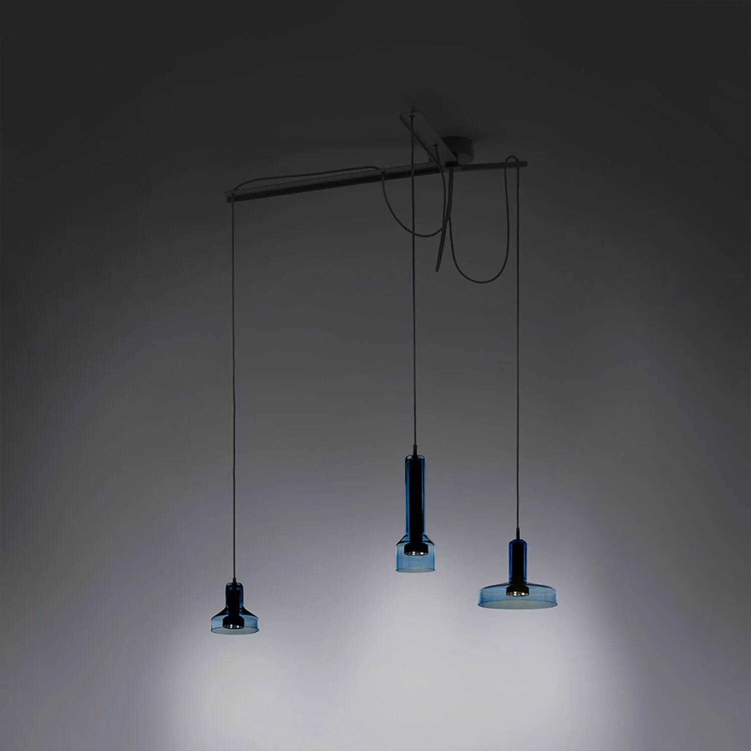 STAB LIGHT TRIPLE LED PENDANT , DDST01004 - Image 2