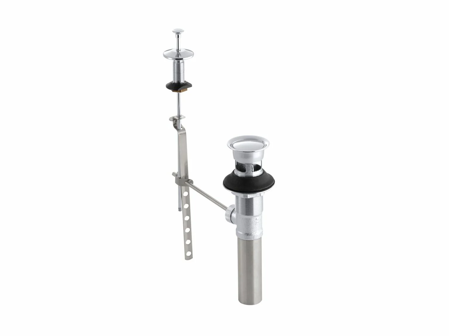 STANDARD POP-UP DRAIN, NON-EXPOSED, WITH LIFT ROD