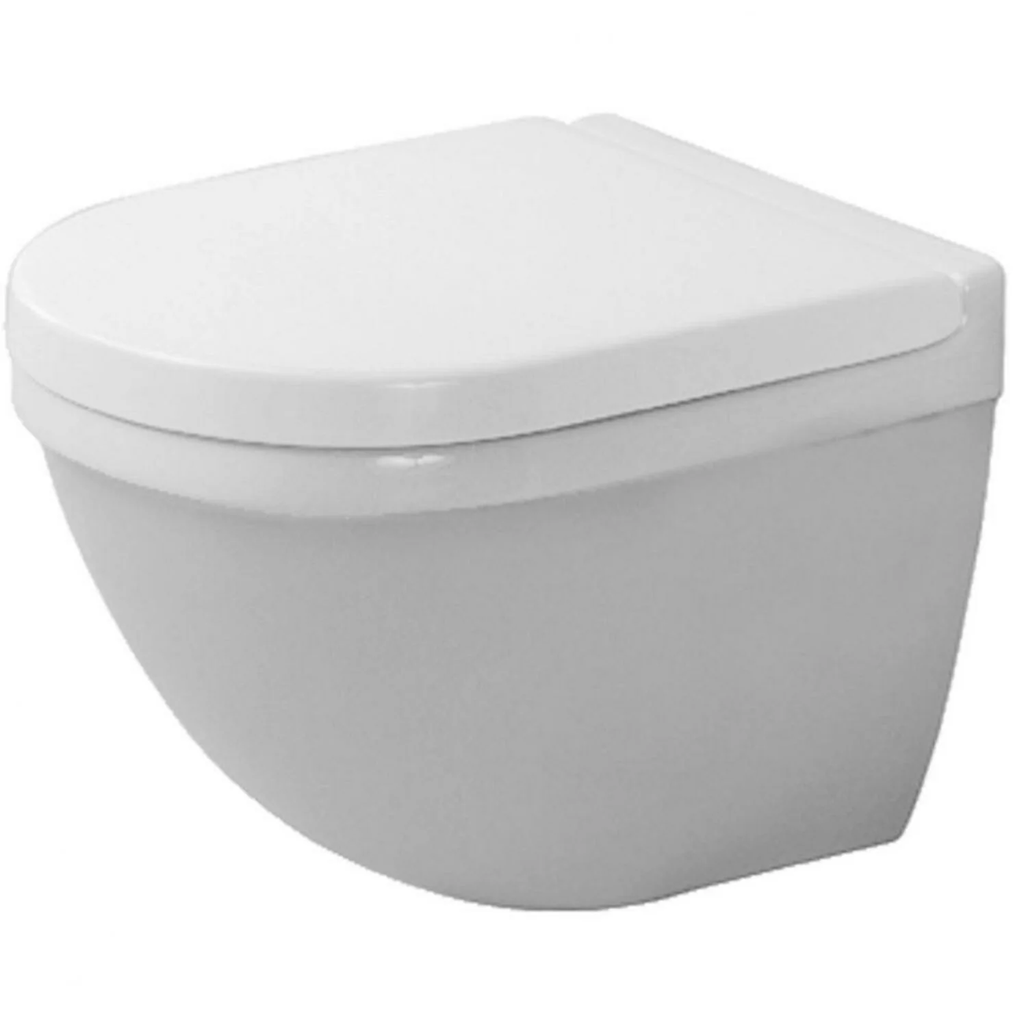 STARCK 3 WALL MOUNTED COMPACT TOILET BOWL ONLY