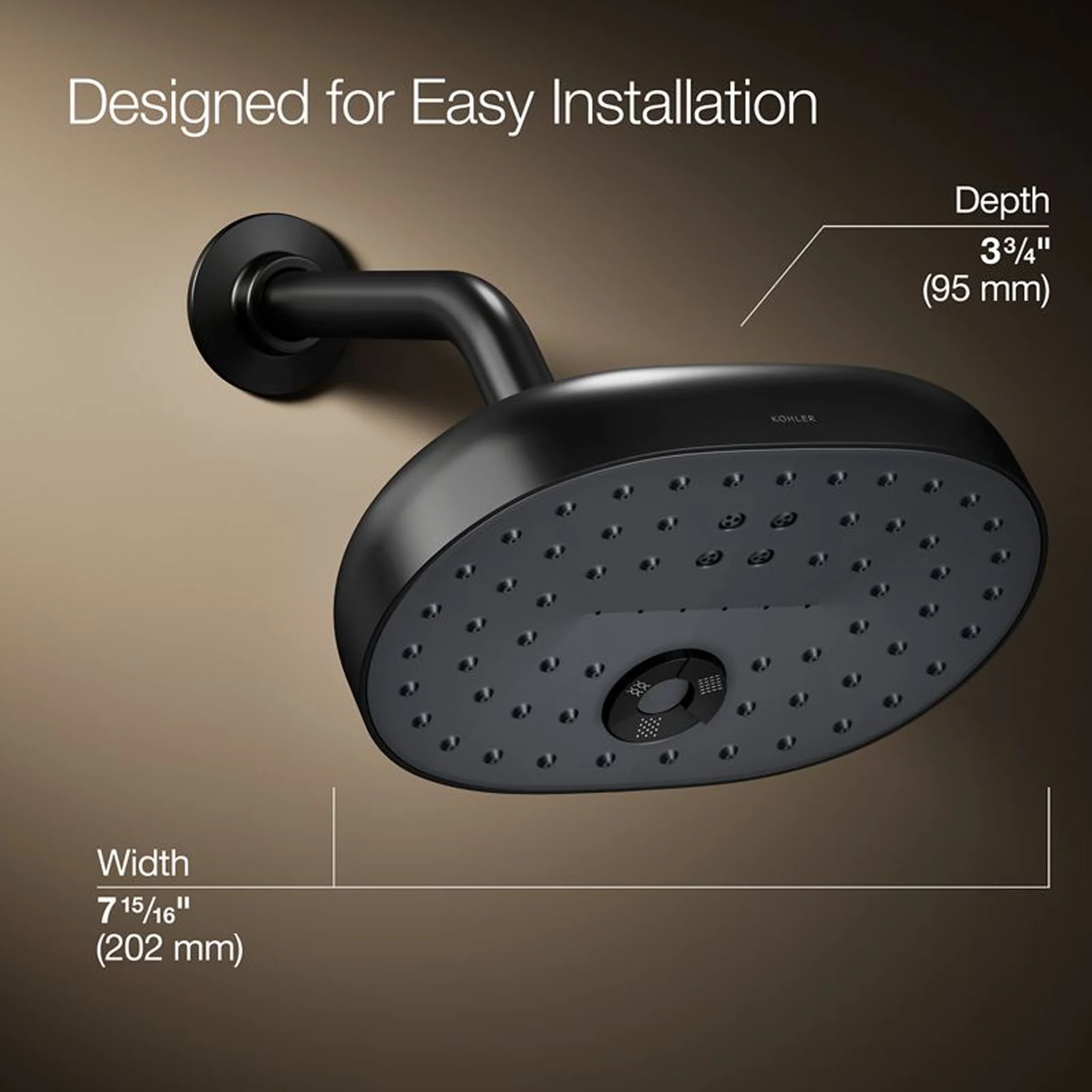 STATEMENT® 2.5 GPM THREE-FUNCTION SHOWERHEAD - Image 5